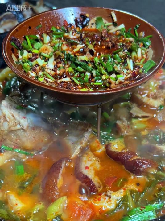 贵州年夜饭必吃的酸菜蹄髈,虽然难做,但是味道是真的香!