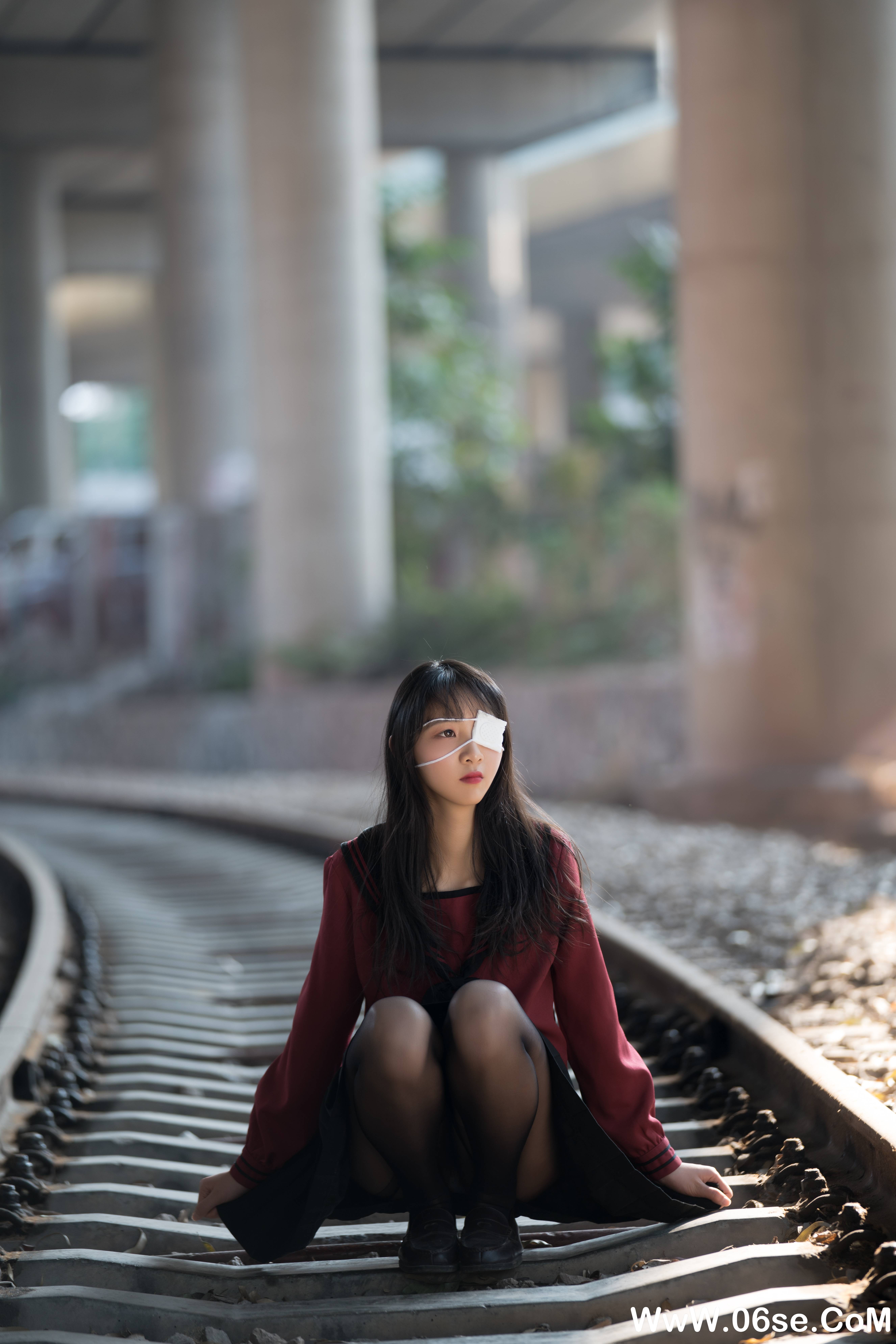 图片[24]-西瓜少女 NO.013 – 铁轨成片[47P721M]-六色网