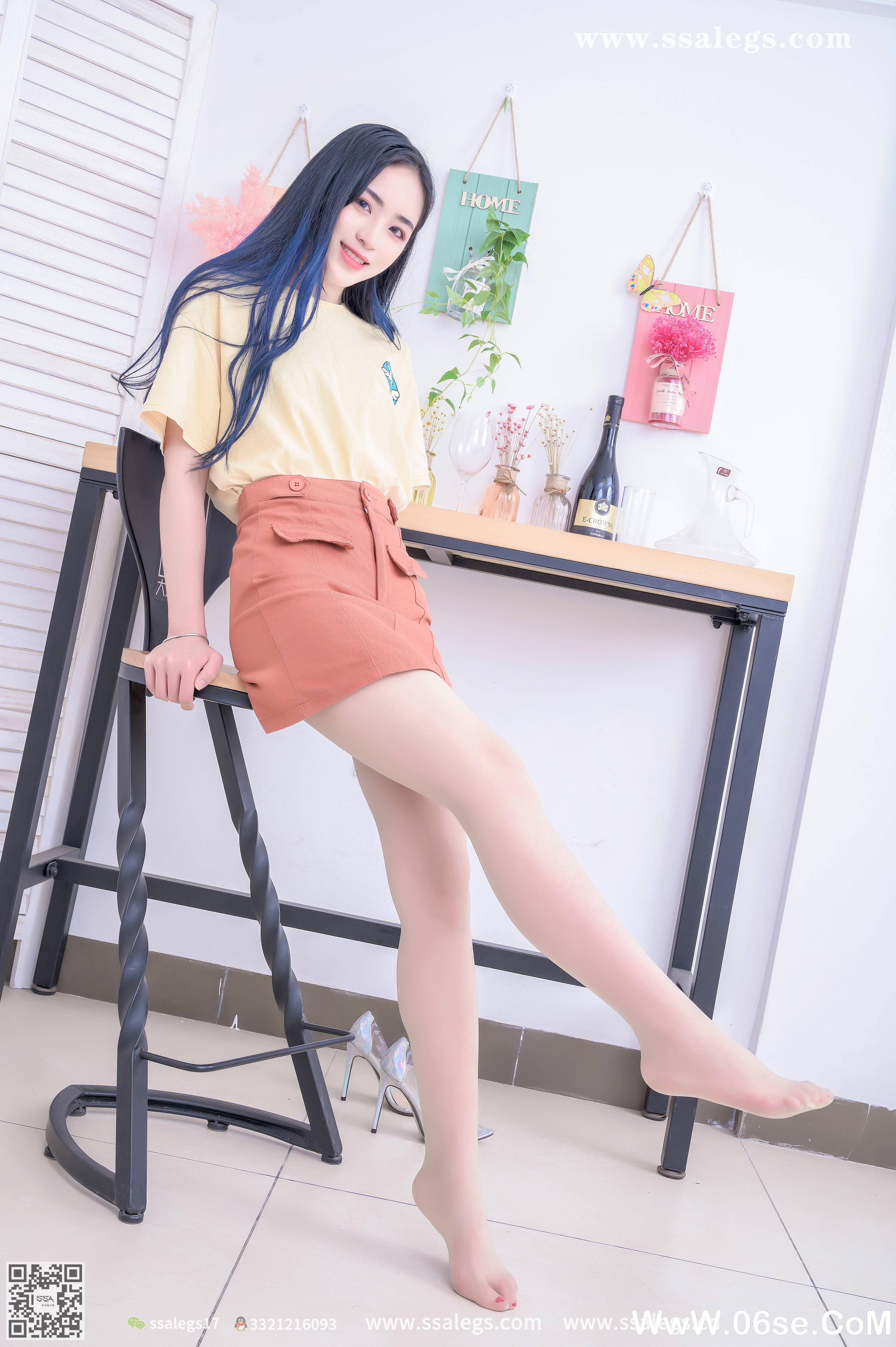 图片[119]-[SSA丝社] NO.355 茵茵第一次见面请多多关照[137P1.13G]-六色网