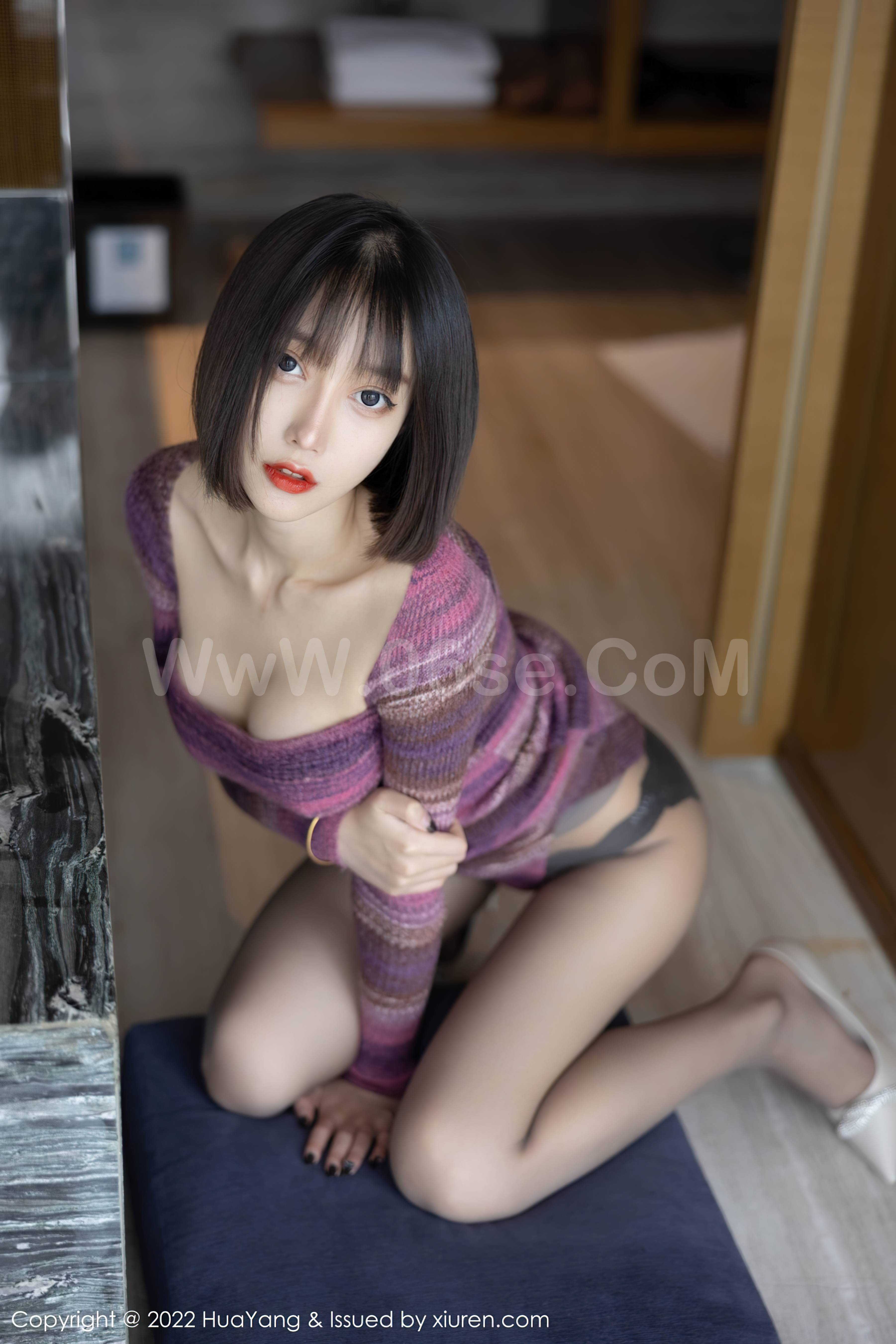 图片[33]-HuaYang Vol.487 玥儿玥er-六色网