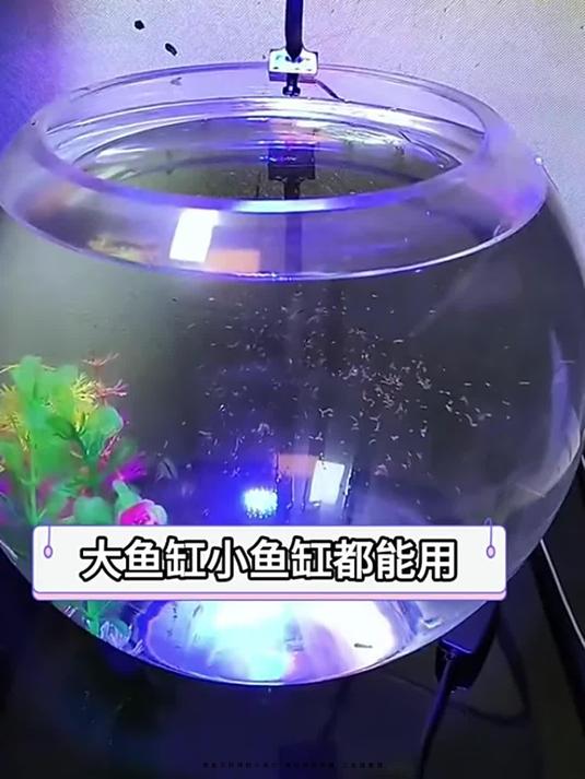 便宜又好用的小夹灯 鱼缸照明神器 三色随意调