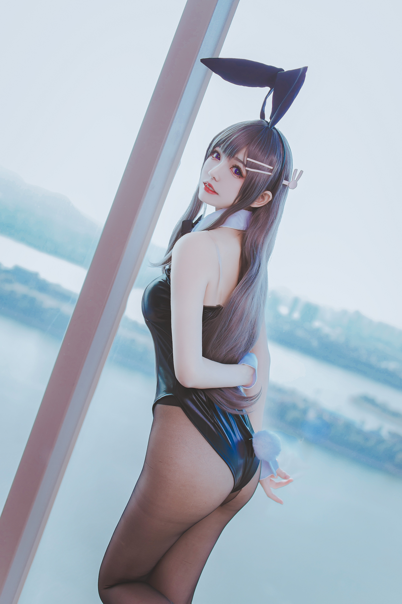 图片[35]-Coser衣衣 NO.064 – 麻衣兔女郎[42P78M]-六色网
