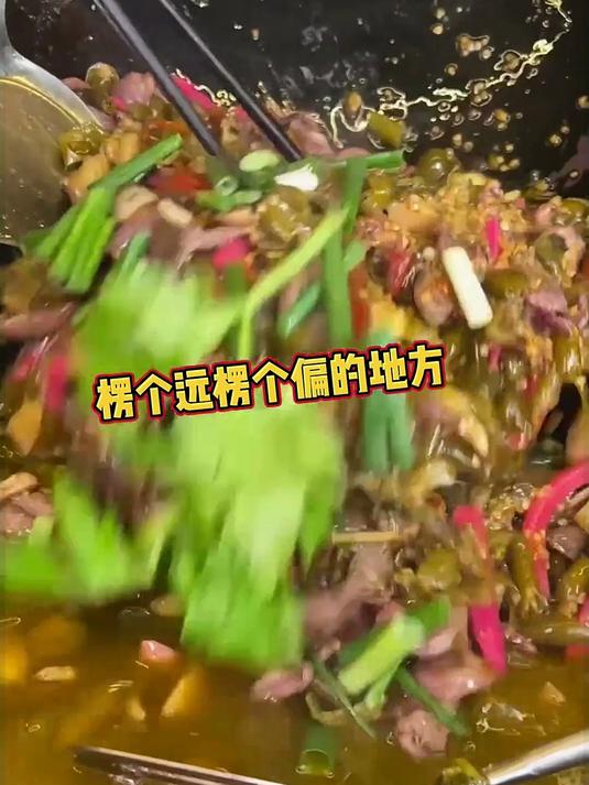 上午10点半就开始排队的酸萝卜泡椒鸡杂 完全就是干饭神器