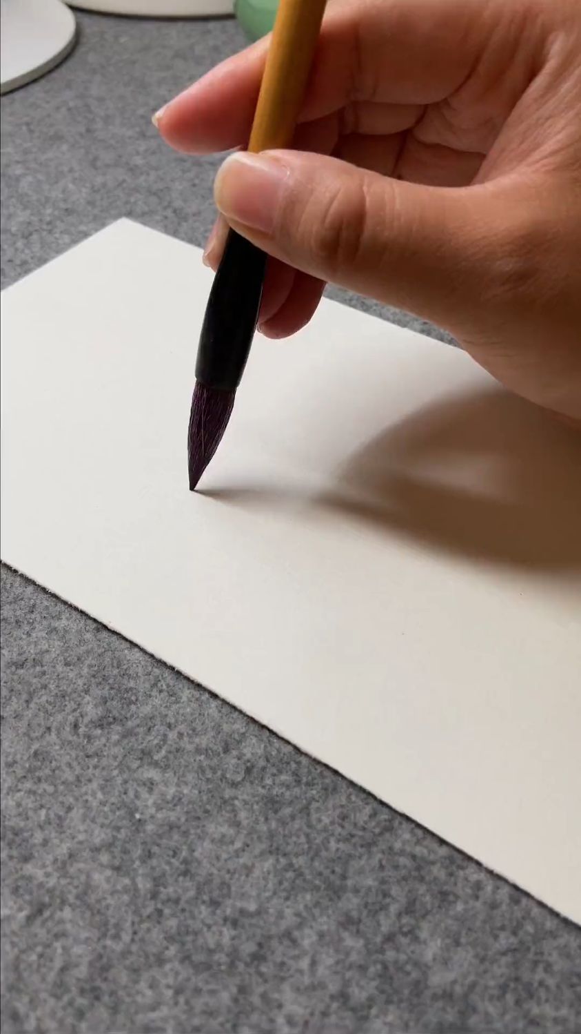 国画教学,小写意葡萄画法分享#小小带货家#