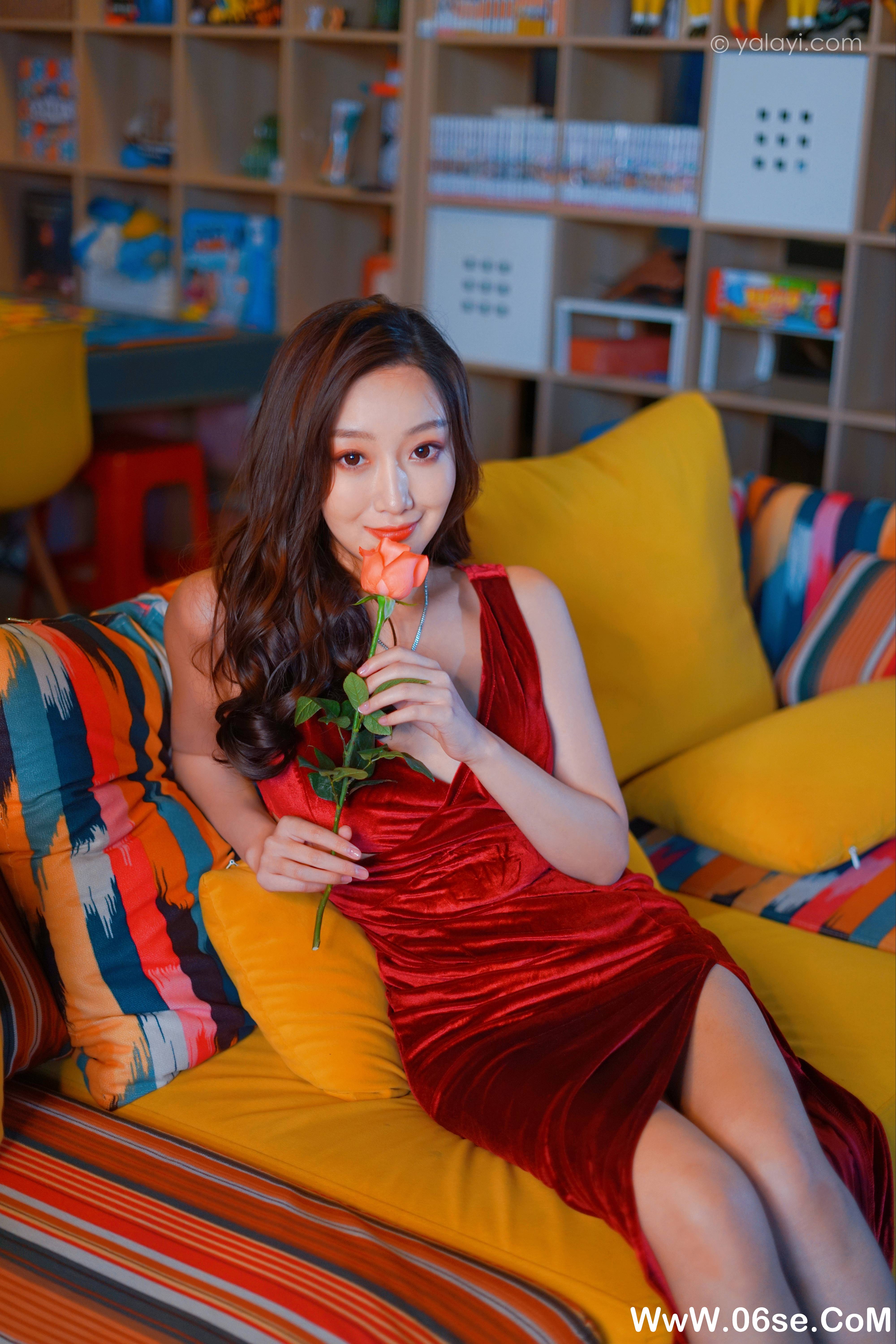图片[18]-[YALAYI雅拉伊] 2021.12.16 NO.873 蕊思《美人一笑也倾城》[40+1P702M]-六色网