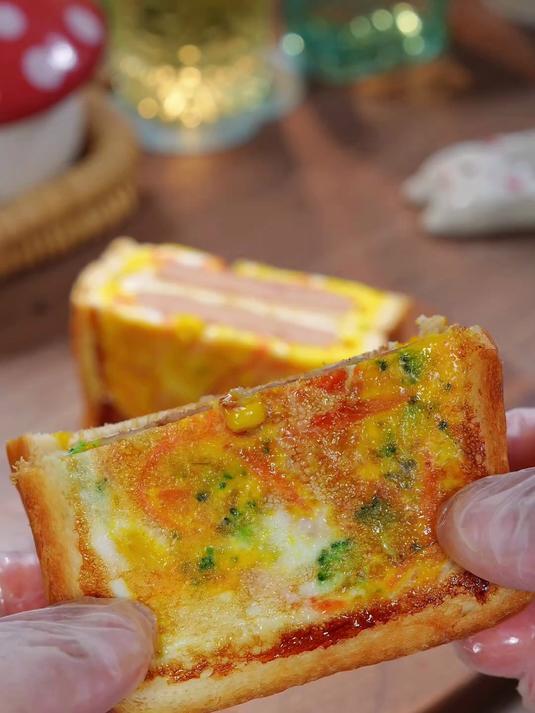 小宝宝爱吃的吐司三明治