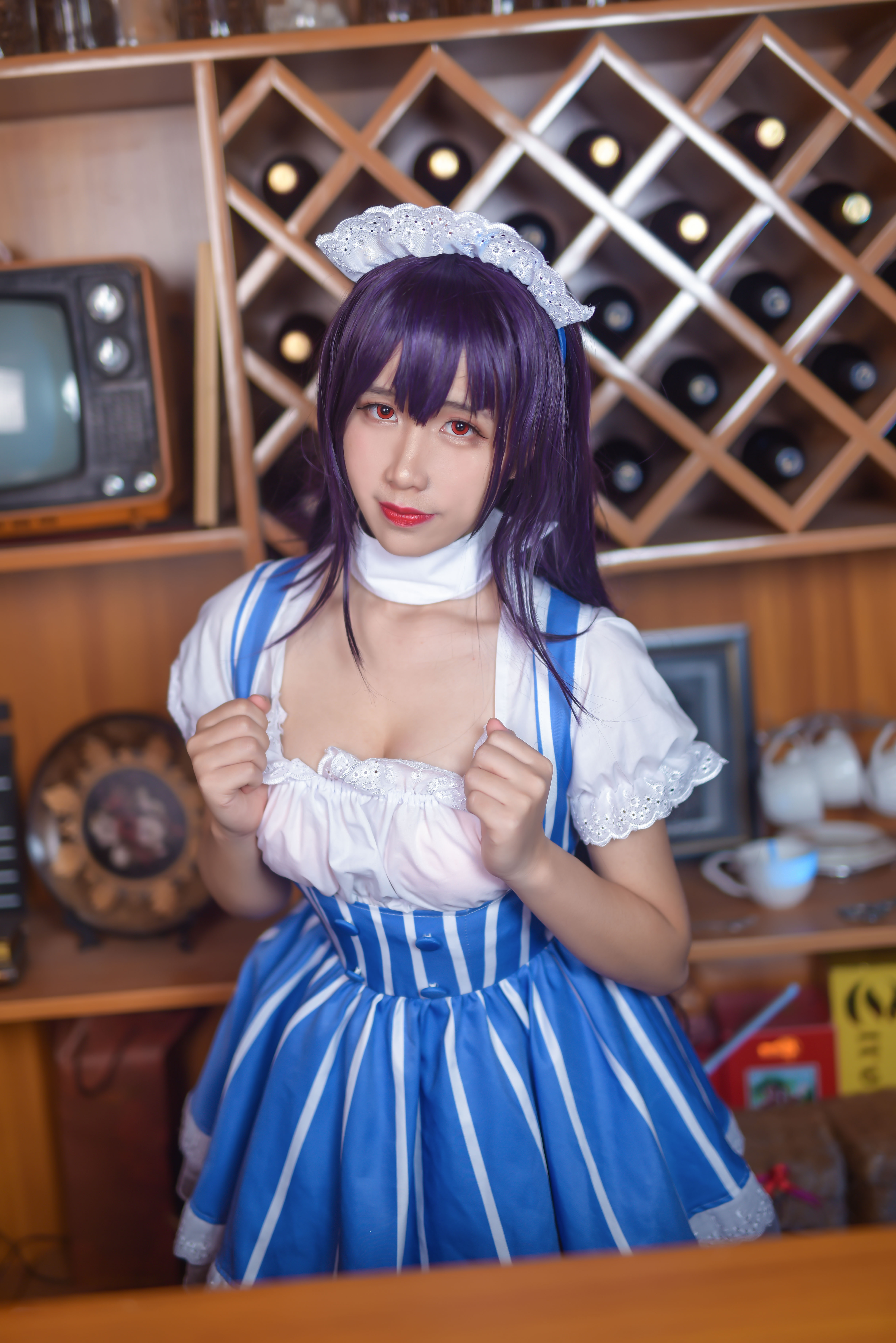 图片[5]-九曲Jean NO.015 – 加藤惠女仆[34P122M]-六色网