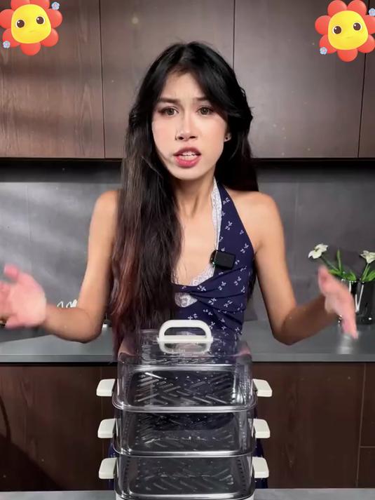 便携电蒸锅！蒸包子热菜一机多用，操作简单，上班族快手餐必备
