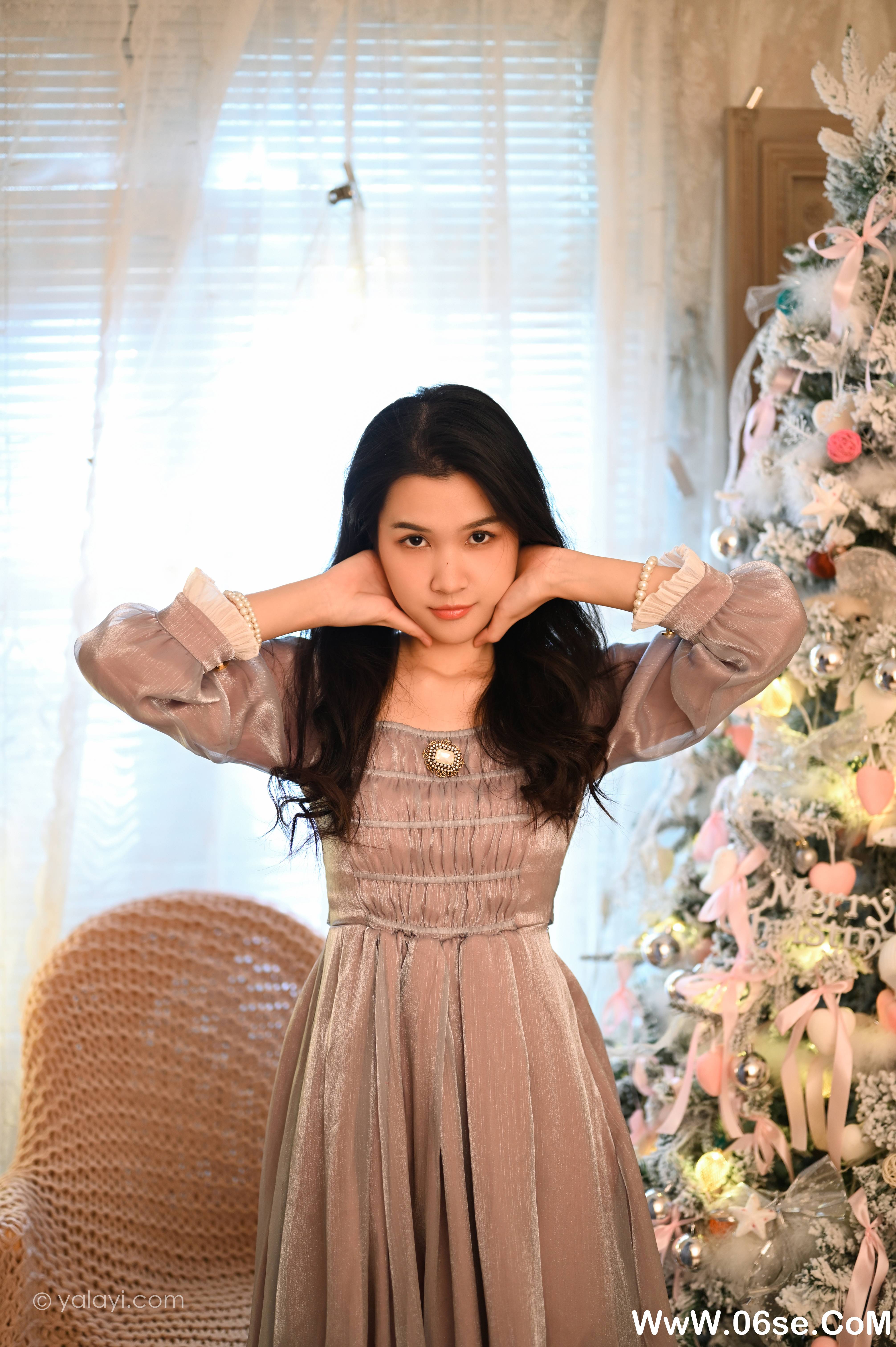 图片[11]-[YALAYI雅拉伊] 2020.12.25 NO.744 虞艺《平安夜有我》[34P+1P550M]-六色网