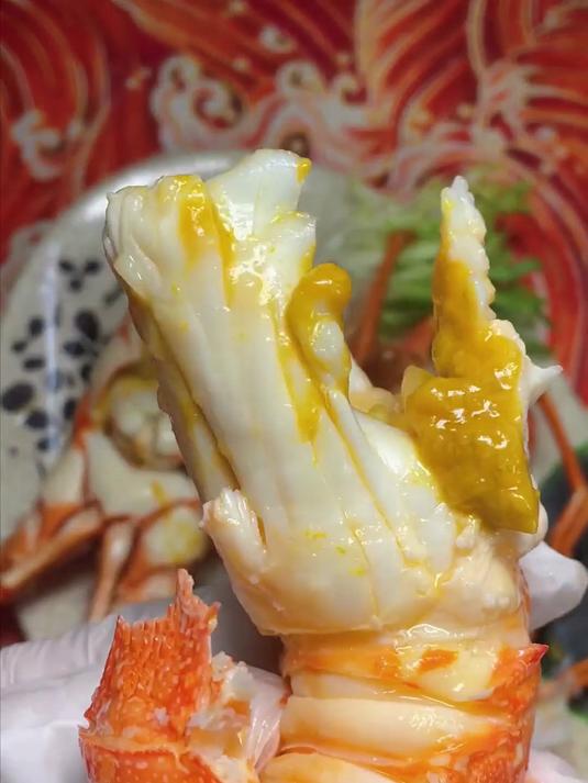鲜冻小青龙虾,肉质弹牙,鲜香味美