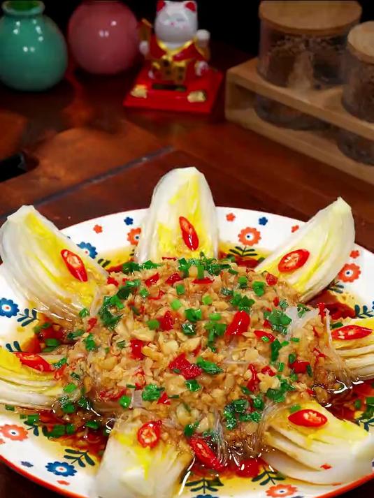 天天吃不厌的蒜蓉娃娃菜