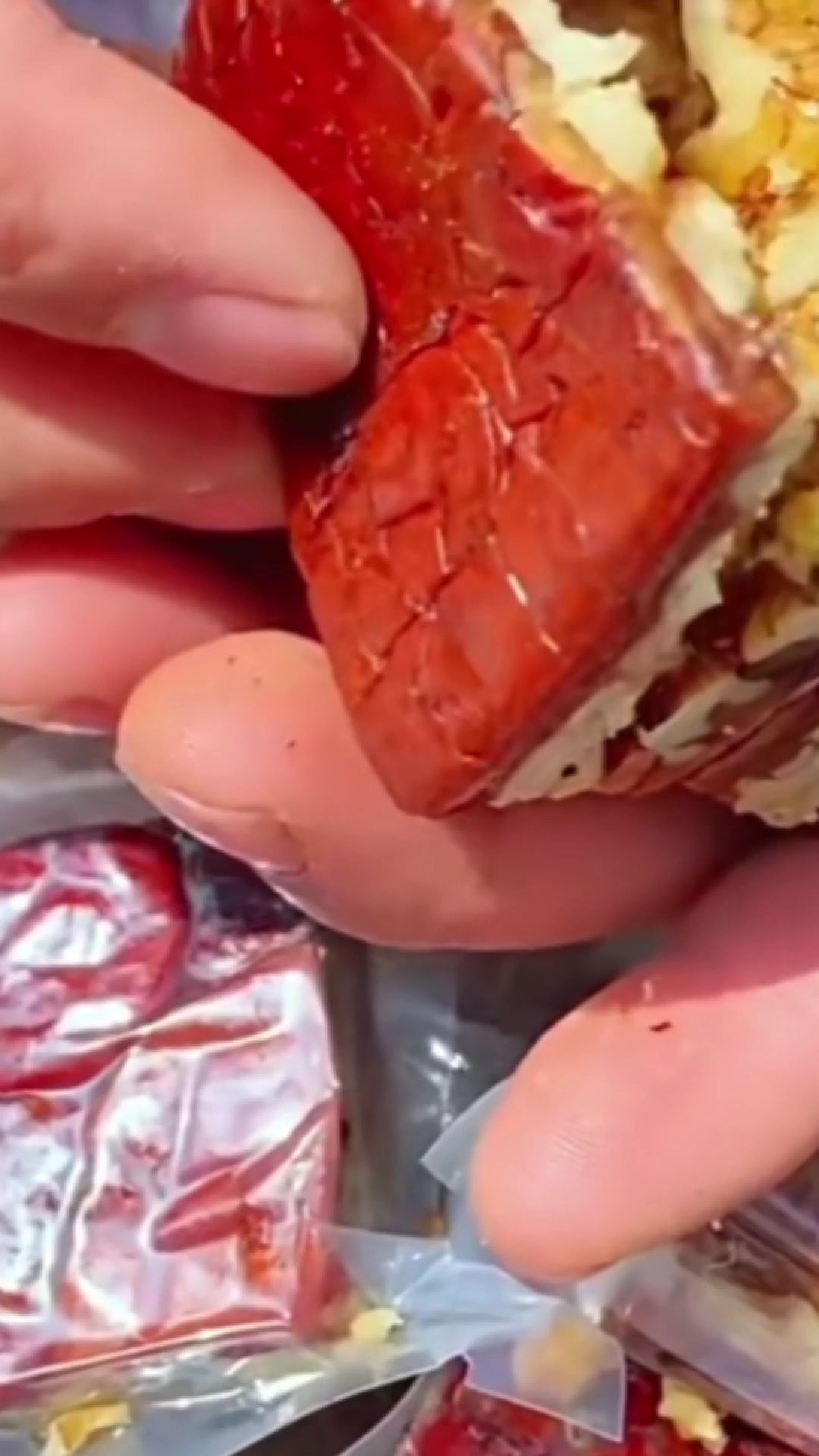 新货枣仁派疆红枣夹核桃仁大红枣泥派枣糕真空小包装休闲特产零食