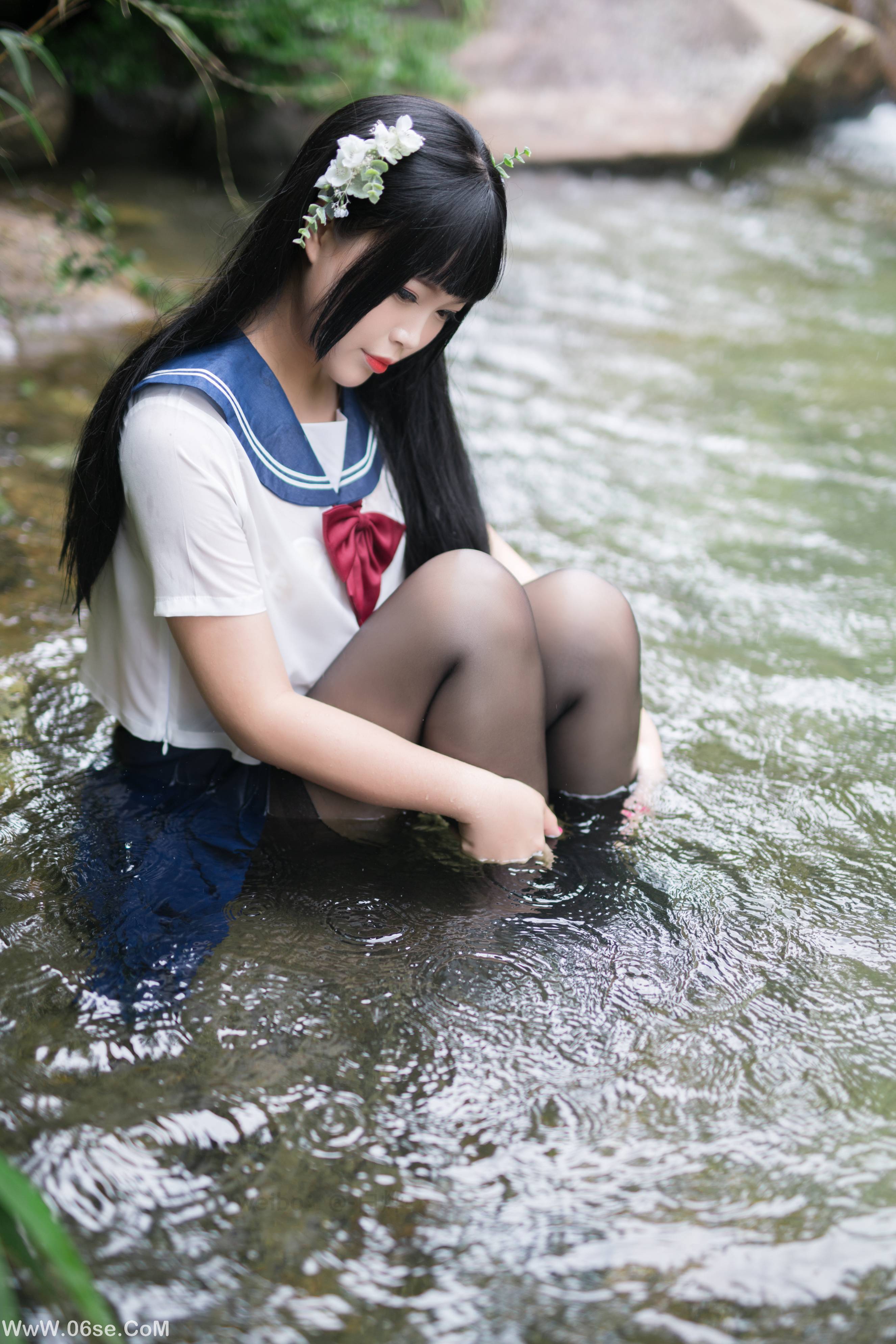图片[87]-白烨 NO.001 湿身JK水下版[98P+2V1.76G]-六色网