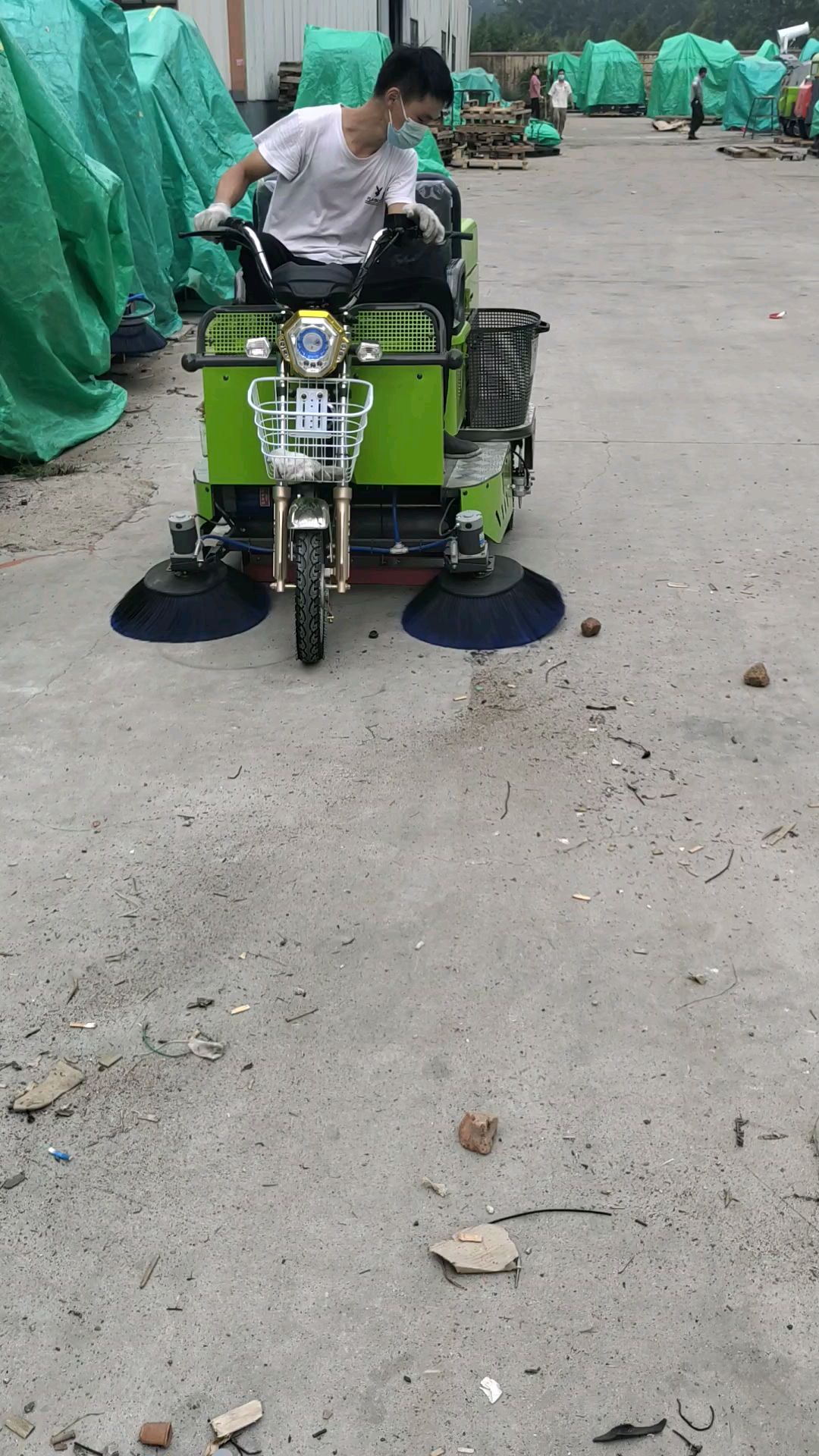 丰县汇鼎环卫扫地车手把式扫地机小型驾驶式清扫车