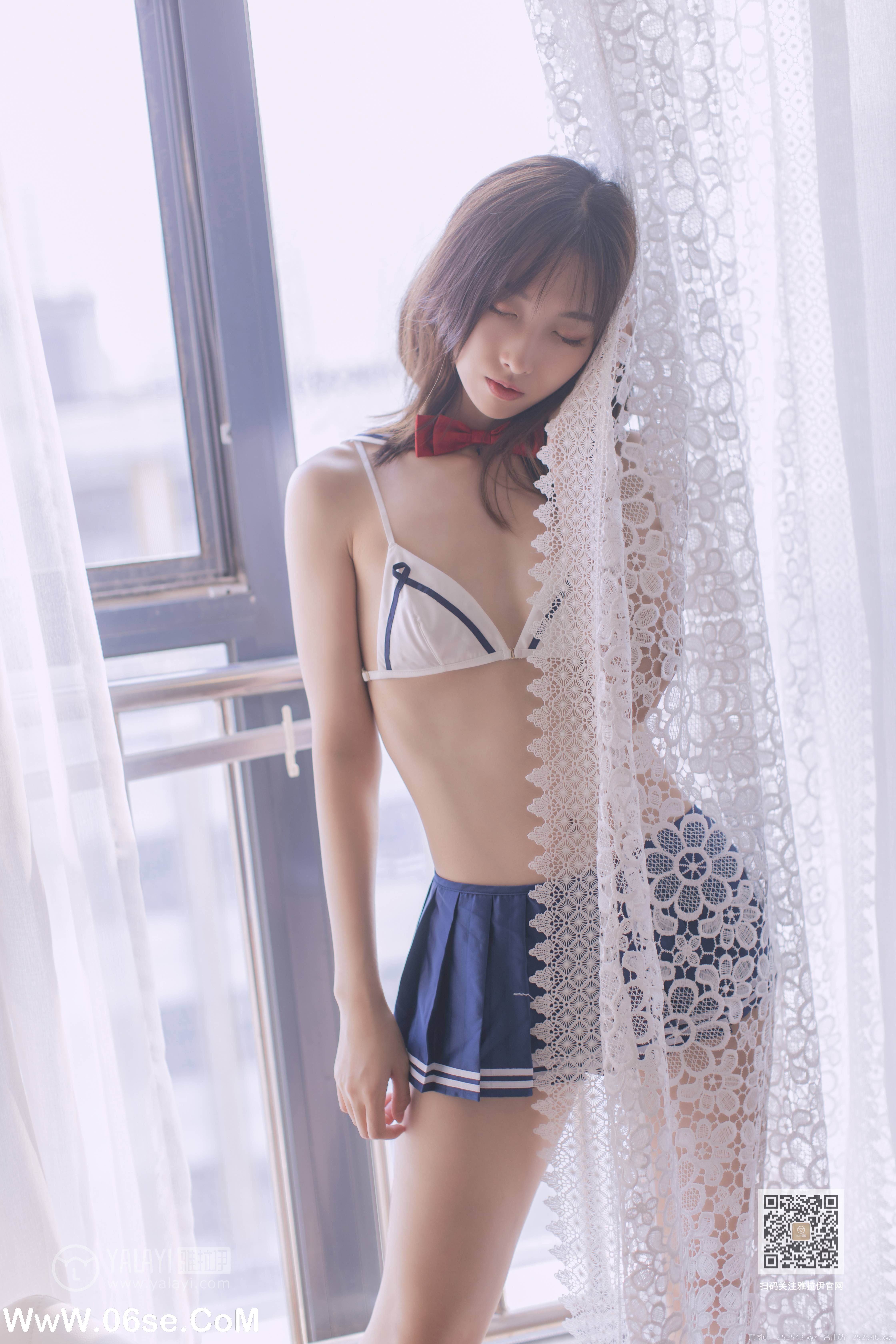 图片[43]-[YALAYI雅拉伊] No.449 佳佳的水手梦 佳佳-六色网