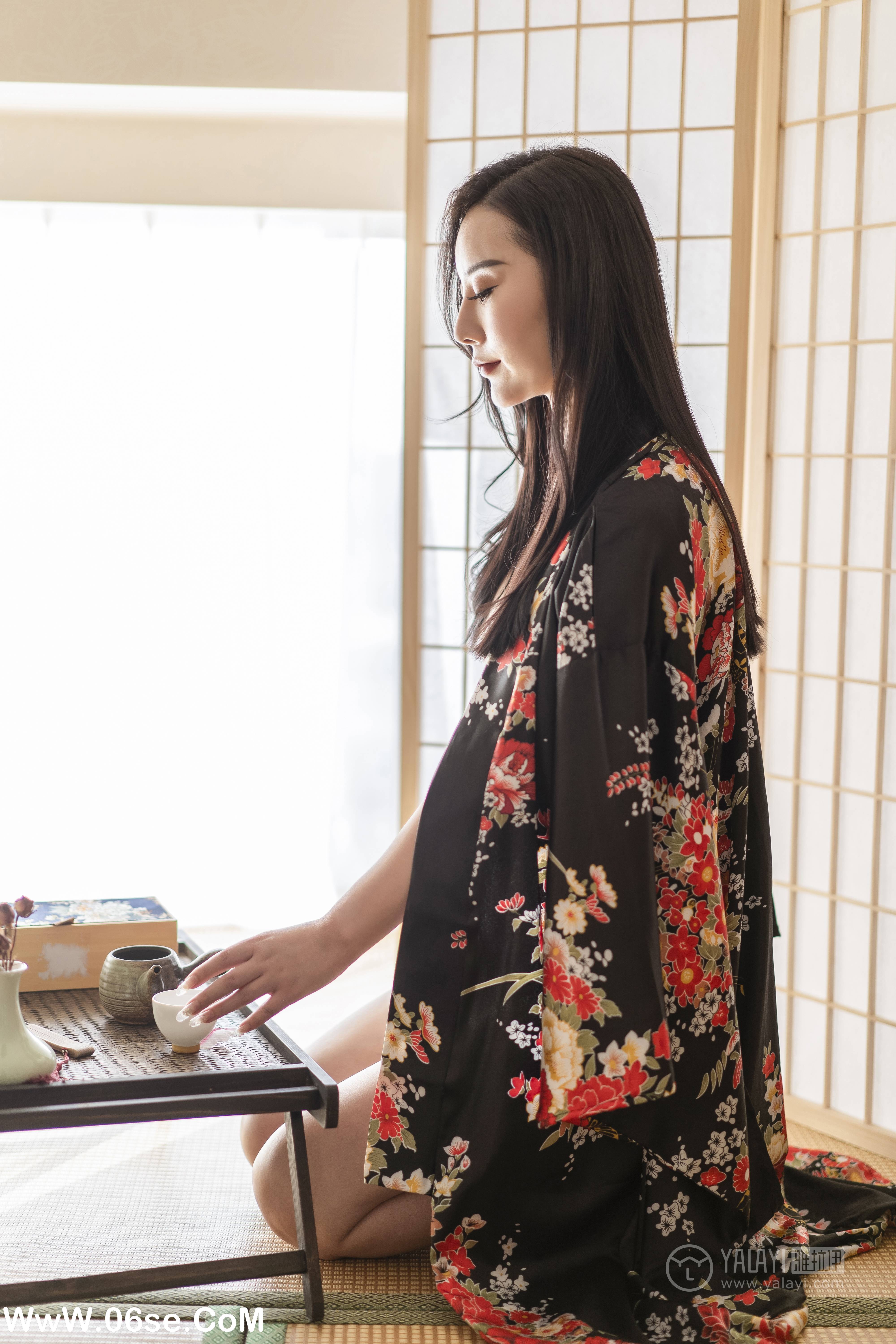 图片[23]-[YALAYI雅拉伊] No.167 和风御姐 木子-六色网