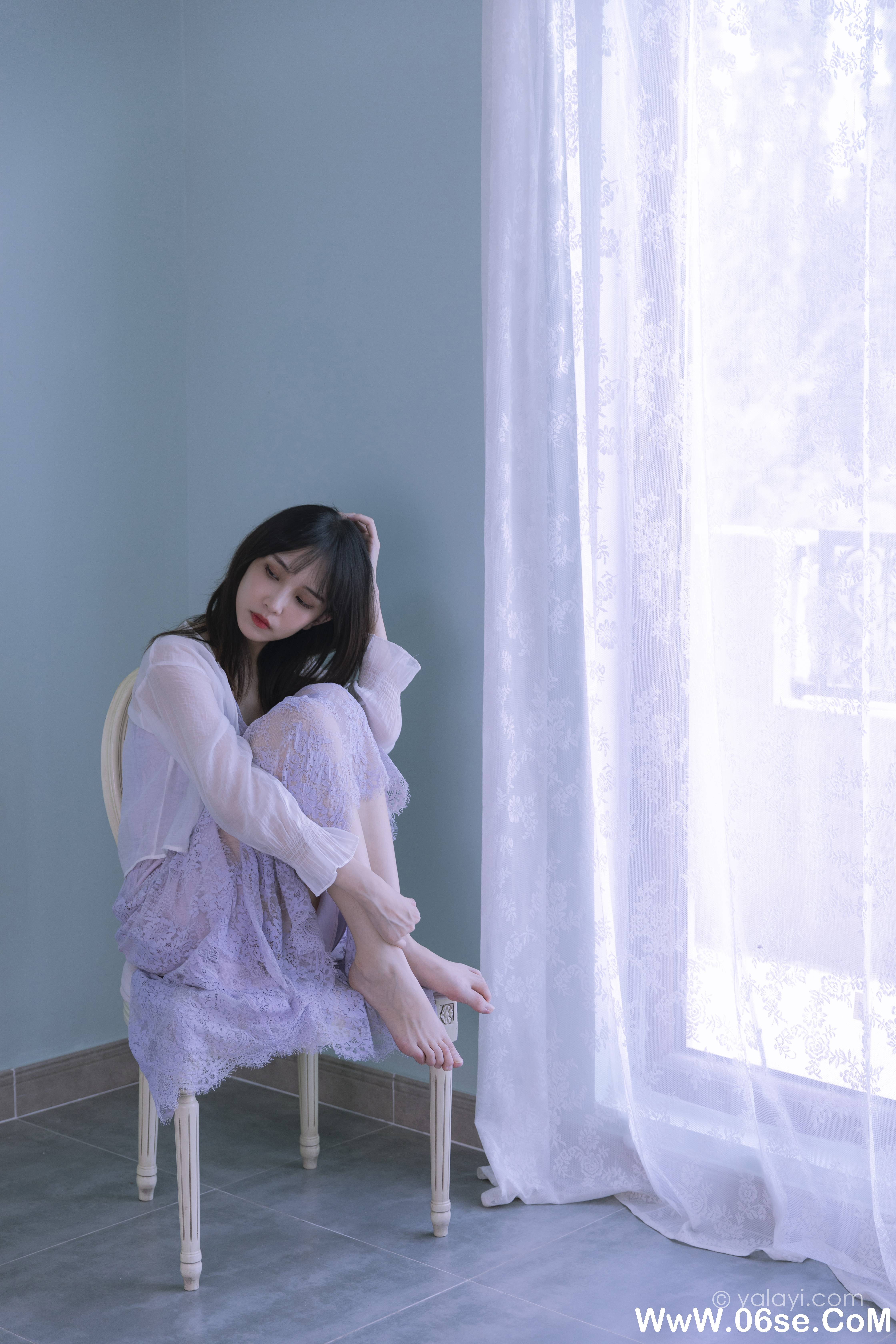 图片[17]-[YALAYI雅拉伊] 2021.06.27 NO.807  妍妍《紫色的早晨》[38+1P432M]-六色网
