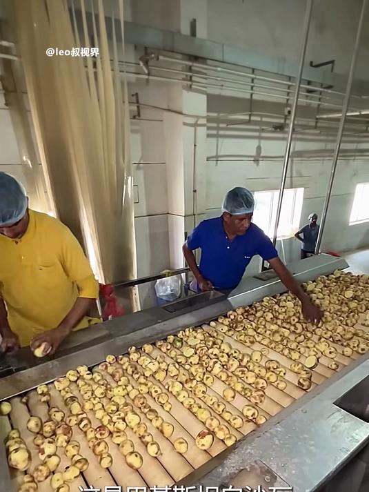 原来薯片是这样生产出来的