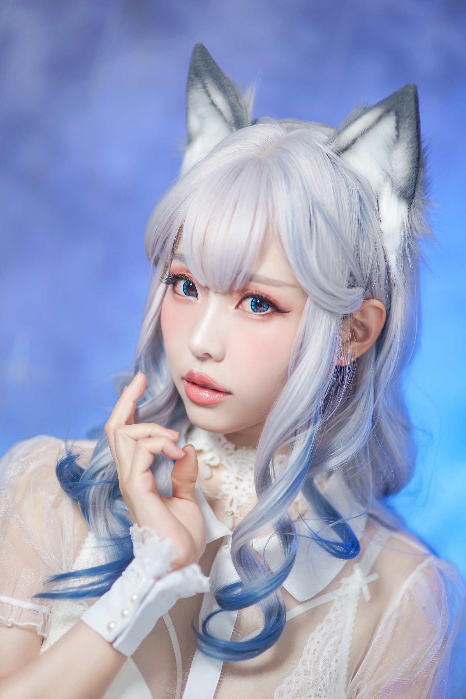 图片[27]-Ely_eee(ElyEE子) NO.043 — 猫耳白丝带[48P+6V166M]-六色网