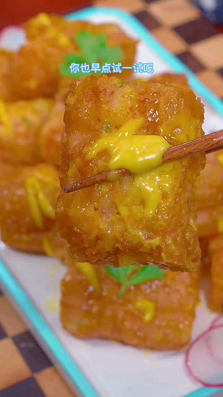 香甜酥脆的 油条虾