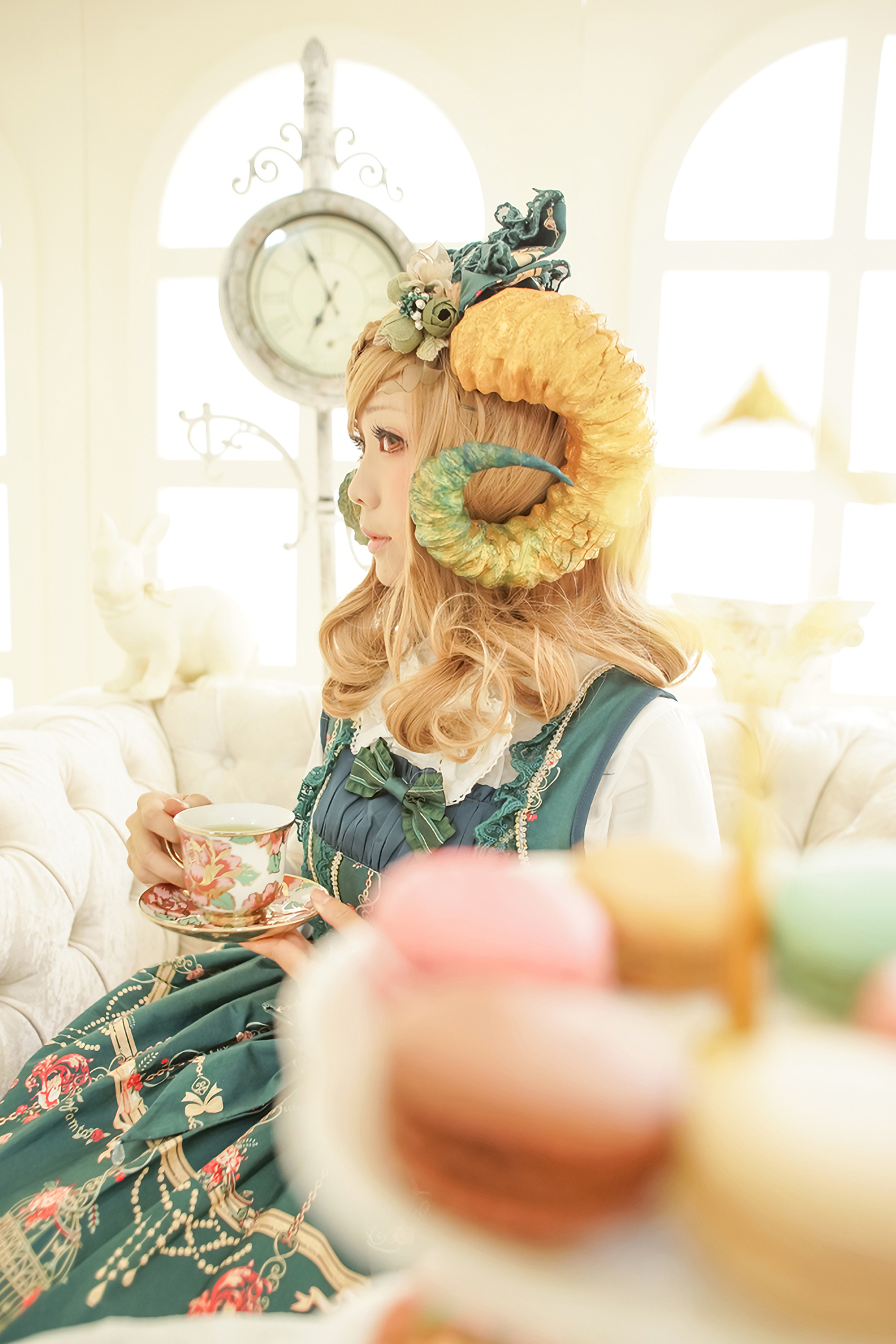 图片[9]-Ely_eee(ElyEE子) NO.016 — 午茶角少女[27P84M]-六色网