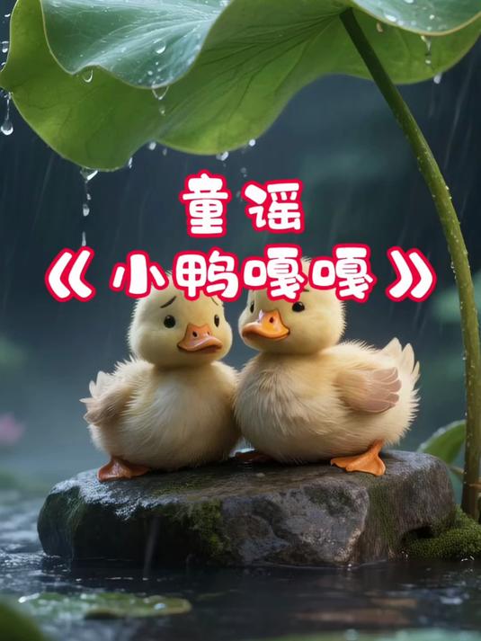 0-9岁早教启蒙童谣《小鸭嘎嘎》