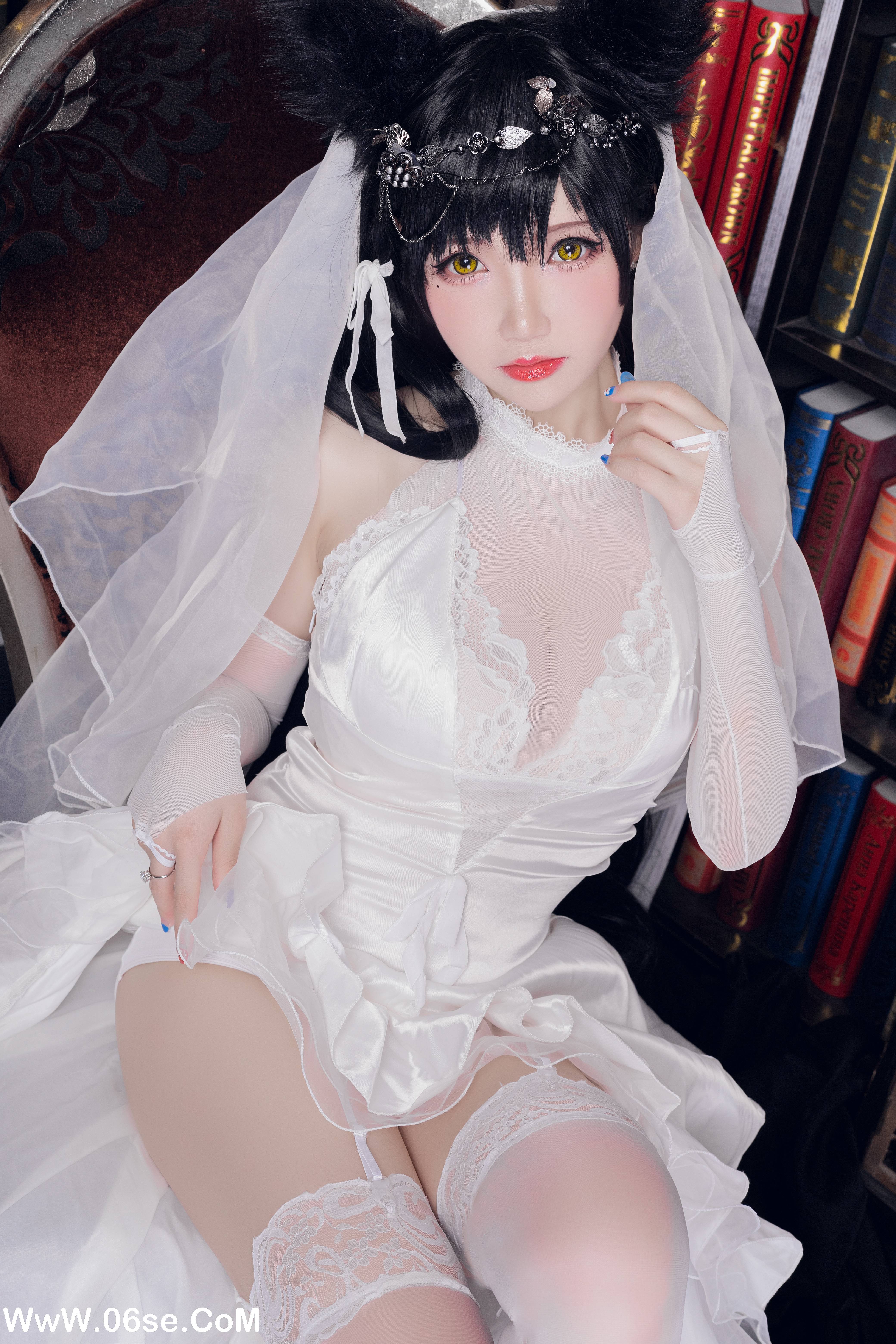 图片[4]-雪晴 – NO.026 爱宕花嫁[18P157M]-六色网