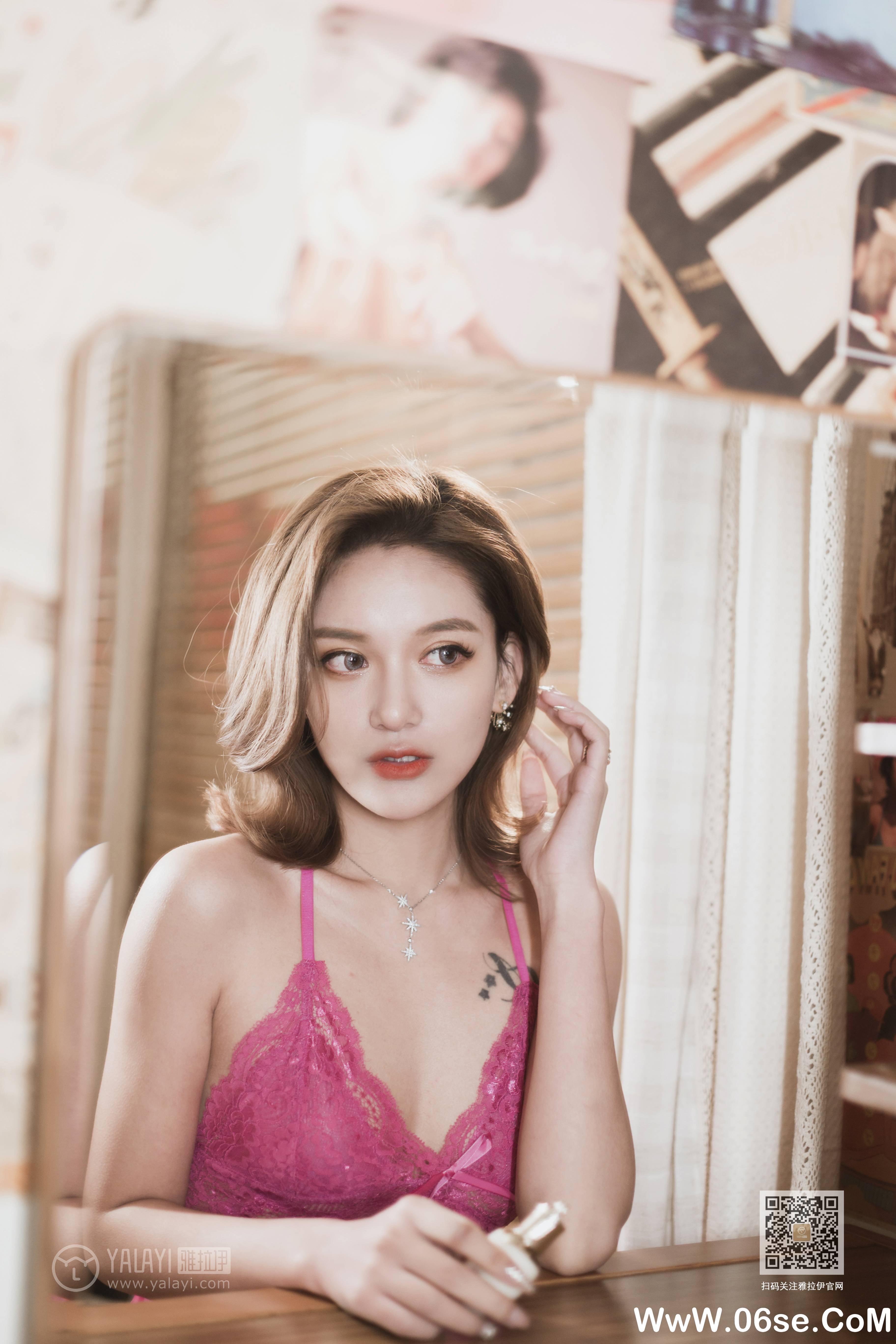 图片[32]-[YALAYI雅拉伊] 2020.03.18 NO.577 刘子炀《粉玫瑰》[40P+1P365M]-六色网