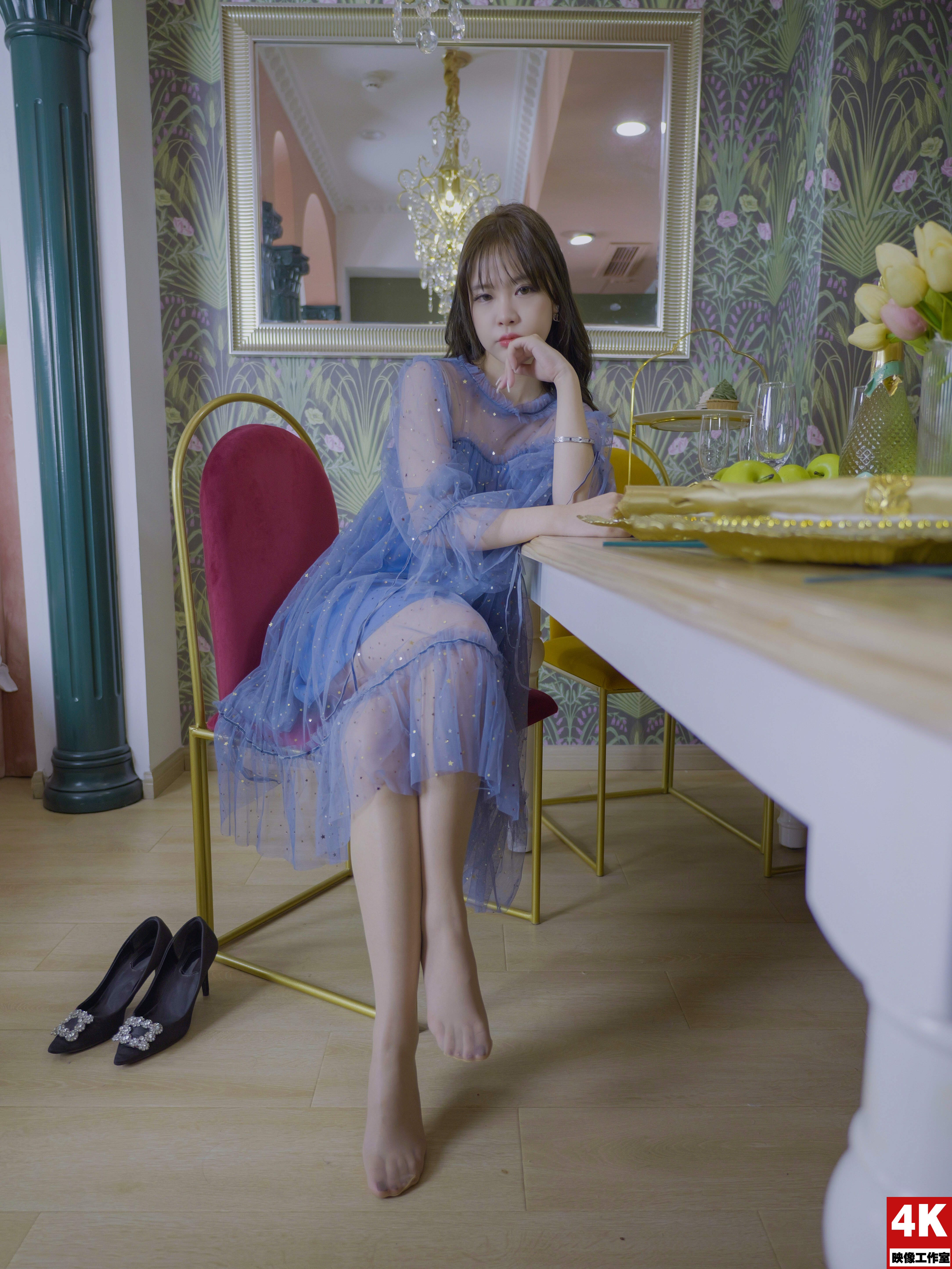图片[58]-[Ligui丽柜] 2022.04.22 网络丽人 Model 小琳琳-六色网
