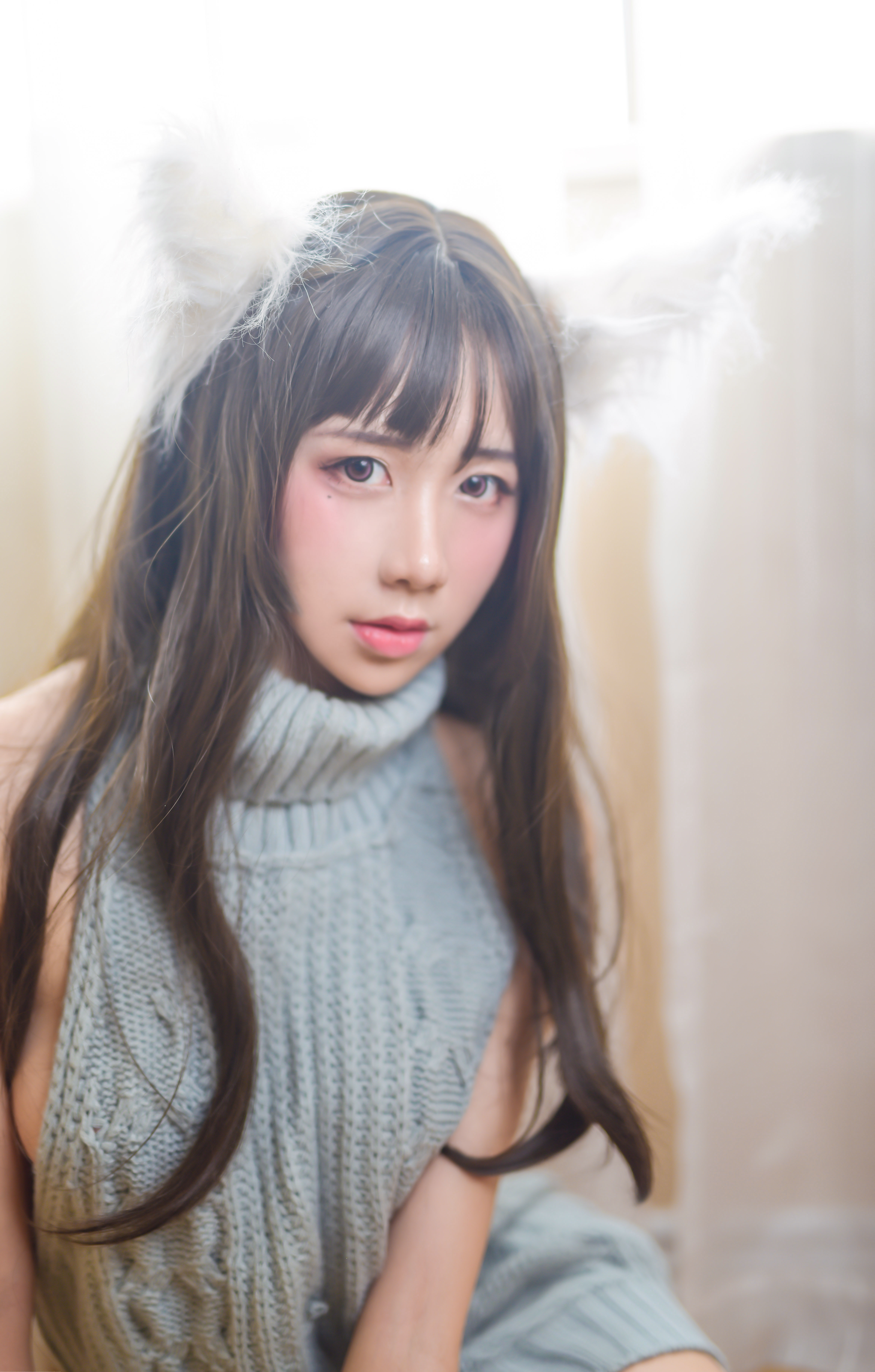 图片[28]-九曲Jean NO.024 – 露背毛衣[44P90M]-六色网