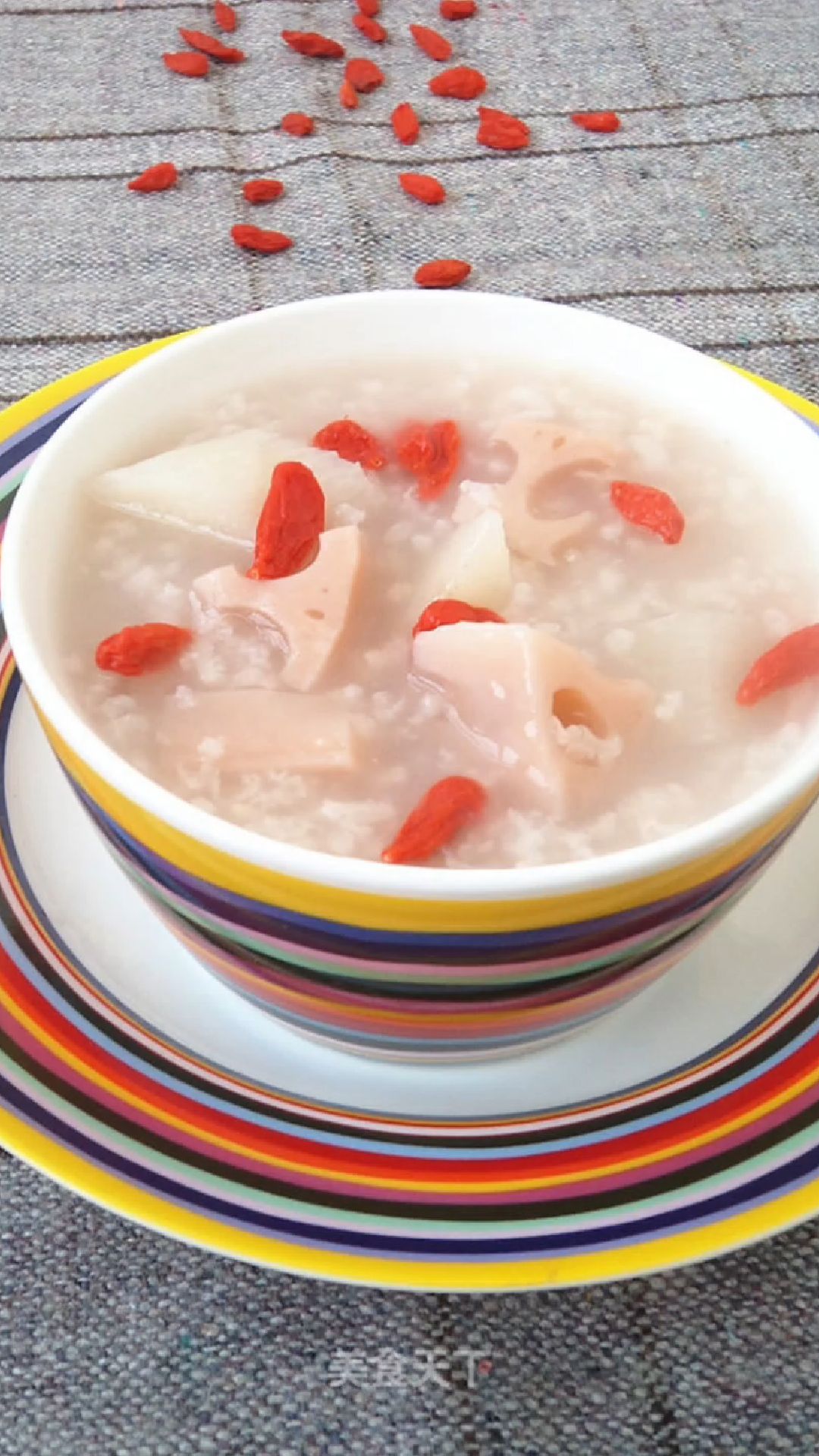 降压保健菜莲藕粥