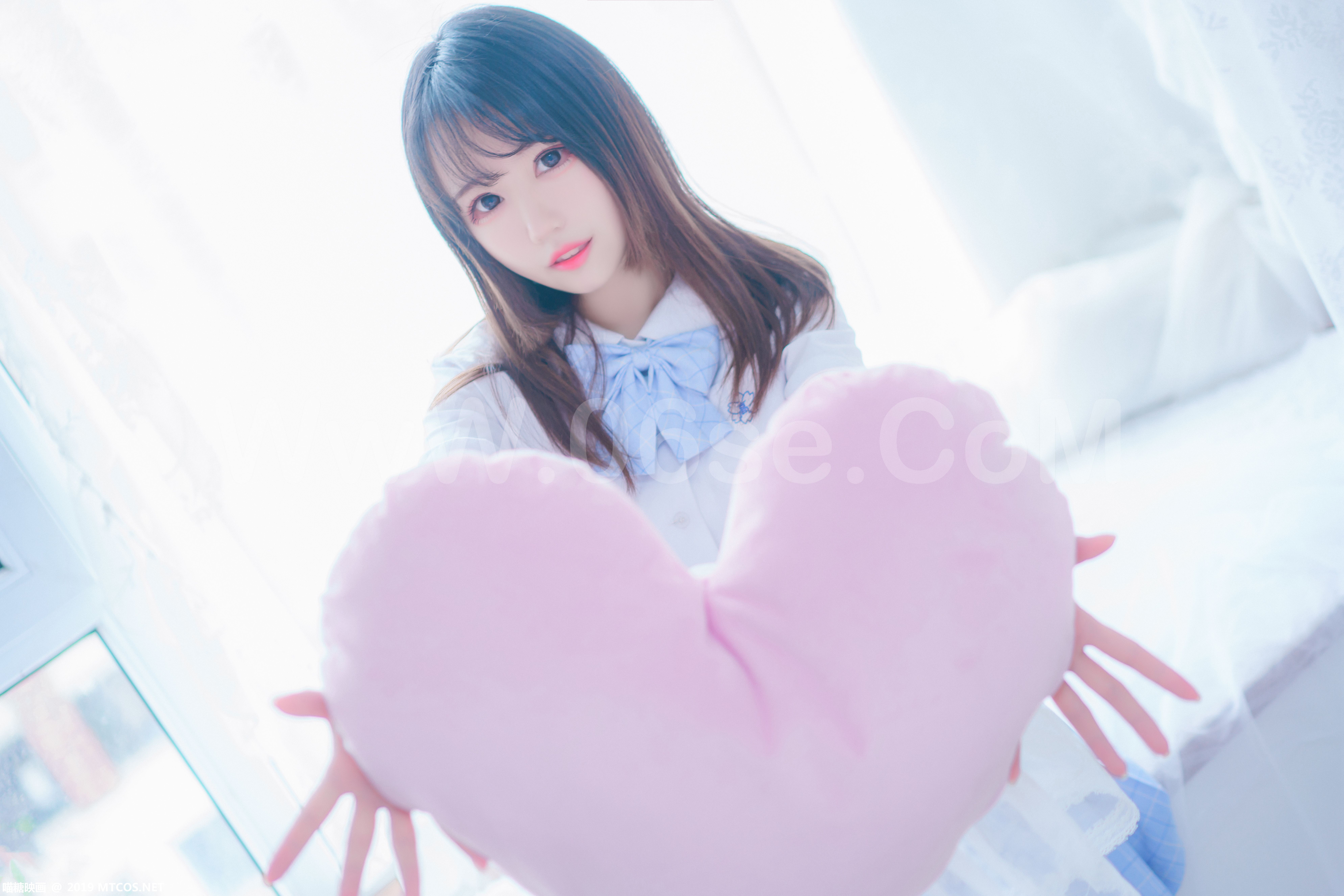 图片[46]-[MTCos] 喵糖映画 Vol.019 蓝白梦幻少女-六色网