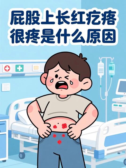 屁股上长红疙瘩很痒是什么原因 #健康扬帆季#