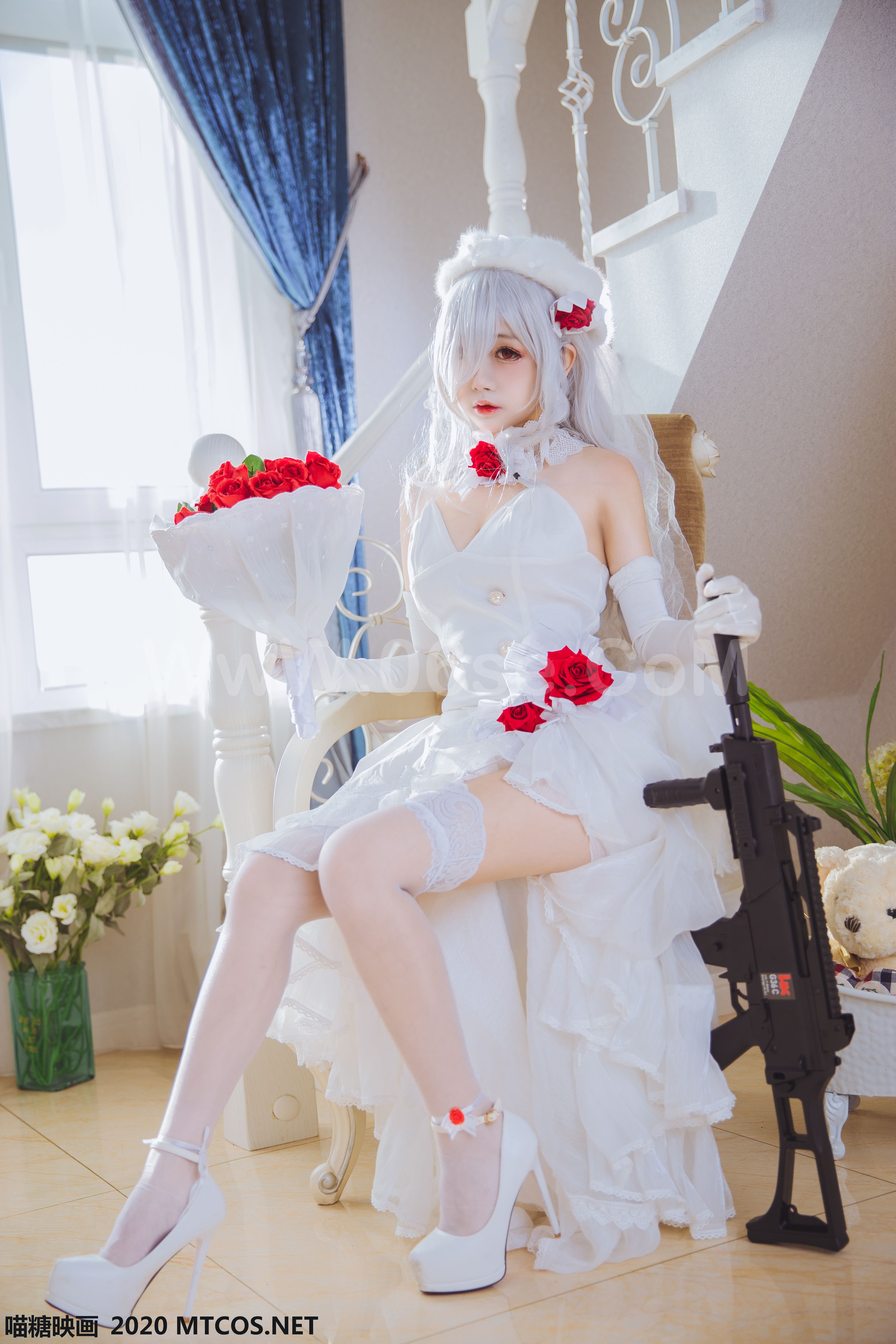 图片[39]-[MTCos] 喵糖映画 Vol.123 花嫁COS-六色网