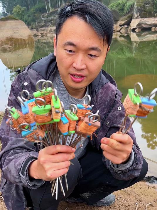 学会这招甲鱼钓得多