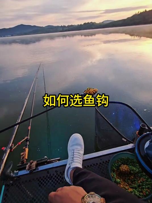 鱼钩选错等于白钓！不同鱼种对应钩型大全，收藏备用