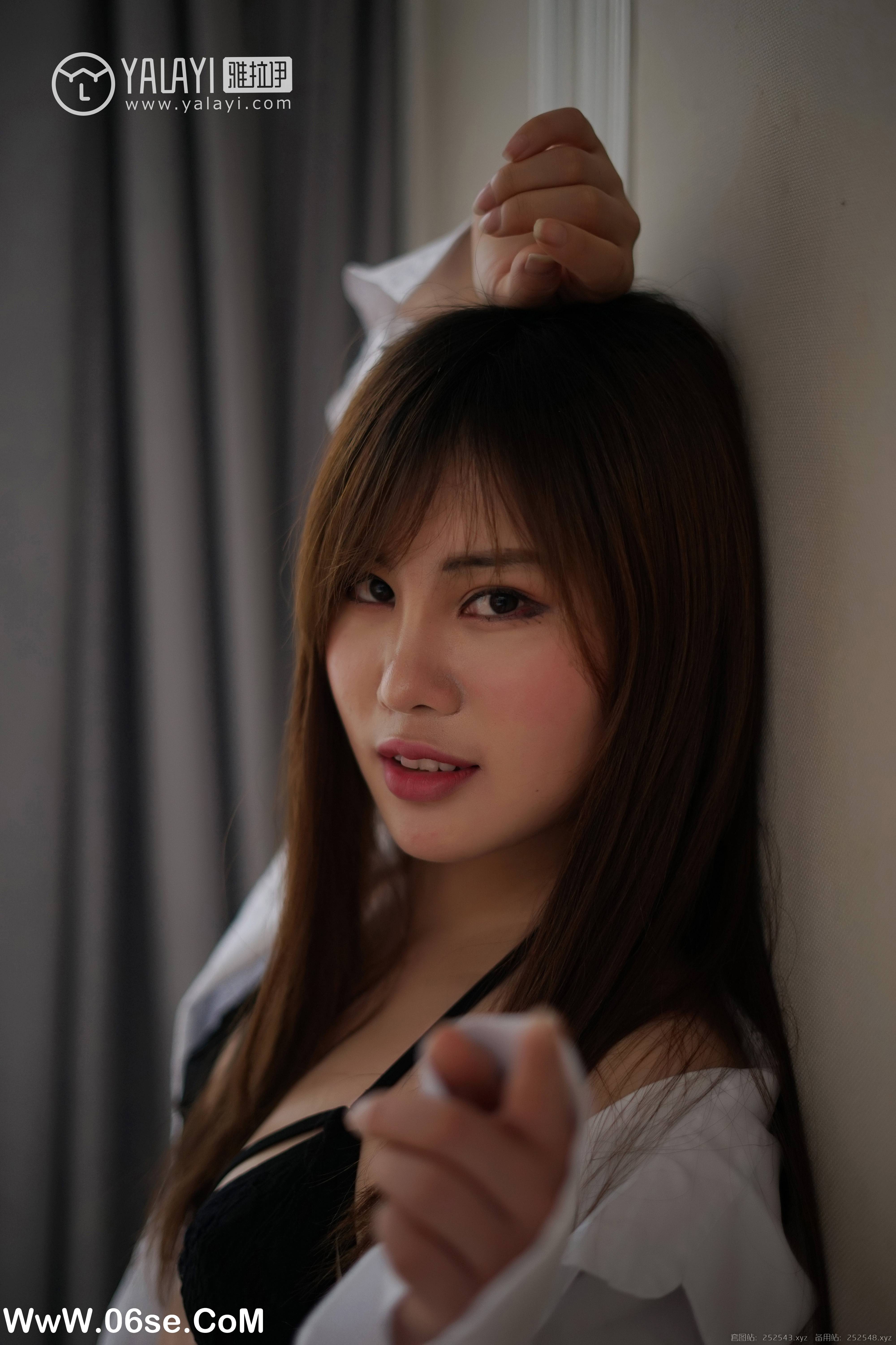图片[33]-[YALAYI雅拉伊] NO.002 妮妮的黑丝诱惑 艾妮妮-六色网
