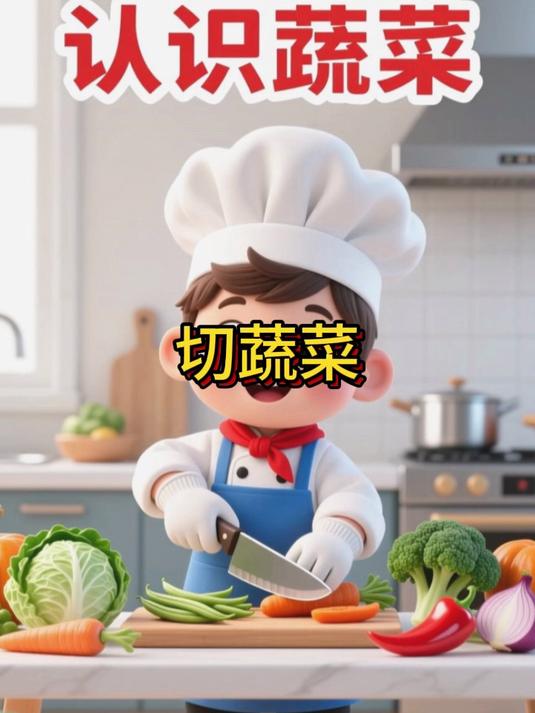 切蔬菜儿歌