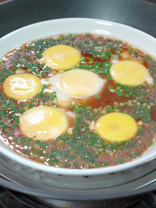 最近很火的酱油蒸蛋没想到这么好吃