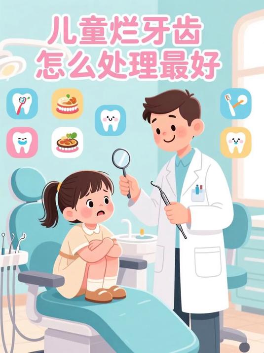 儿童烂牙齿怎么处理最好 #健康扬帆季#