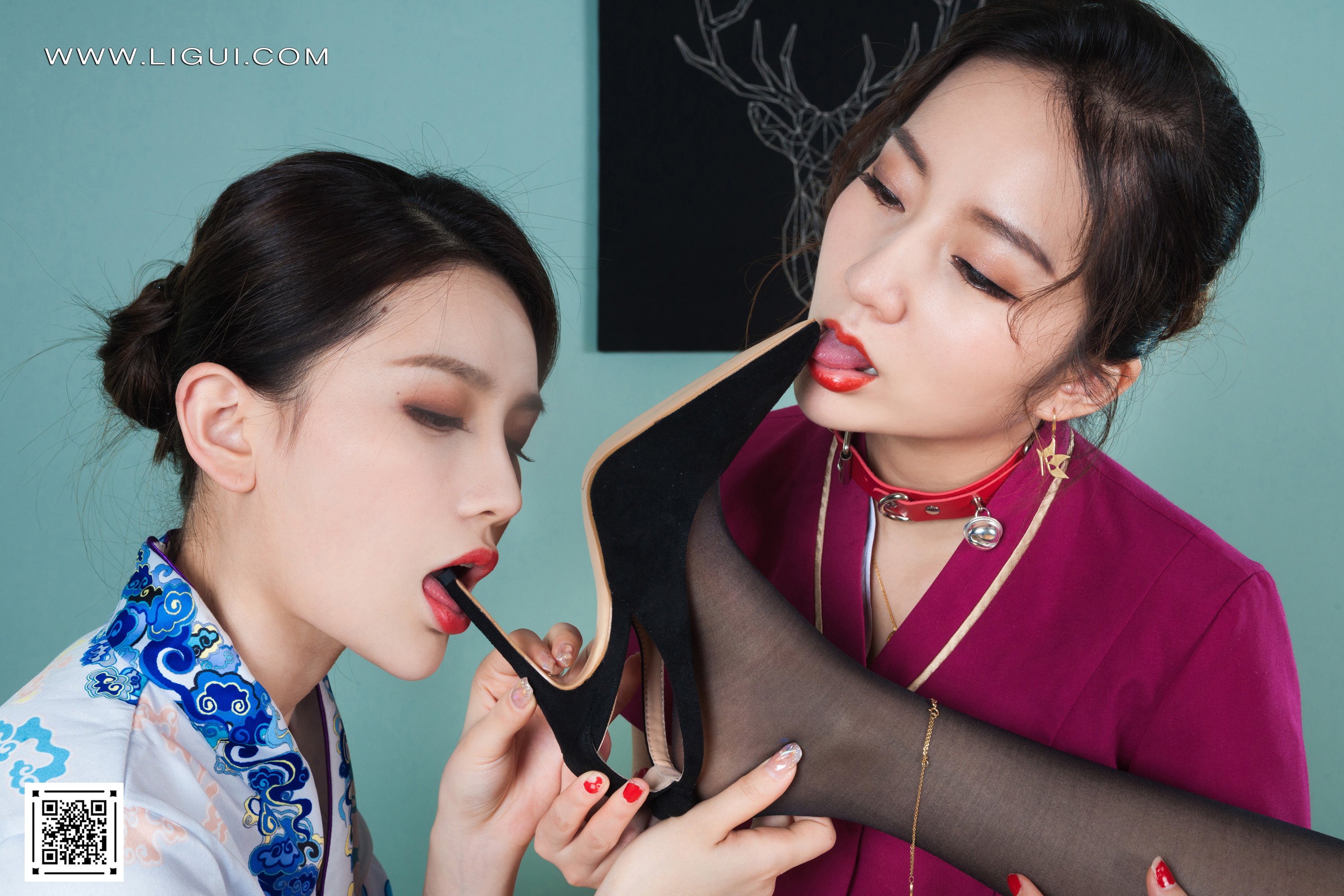 图片[65]-[Ligui丽柜] 2022.05.02《三生三丝》阳阳&安娜&汐汐-六色网