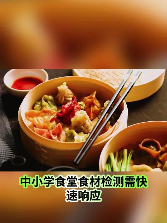 3分钟快检!农残检测仪助力中小学食堂食安