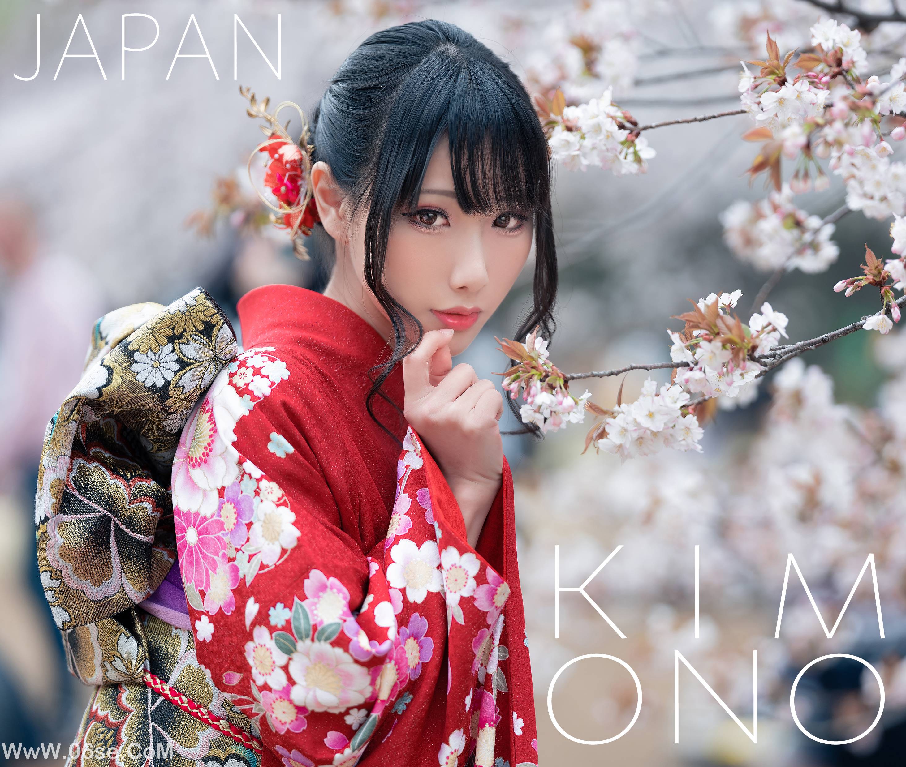 图片[38]-Hane Ame 雨波写真 NO.013 – 赤紅和服[38P736M]-六色网