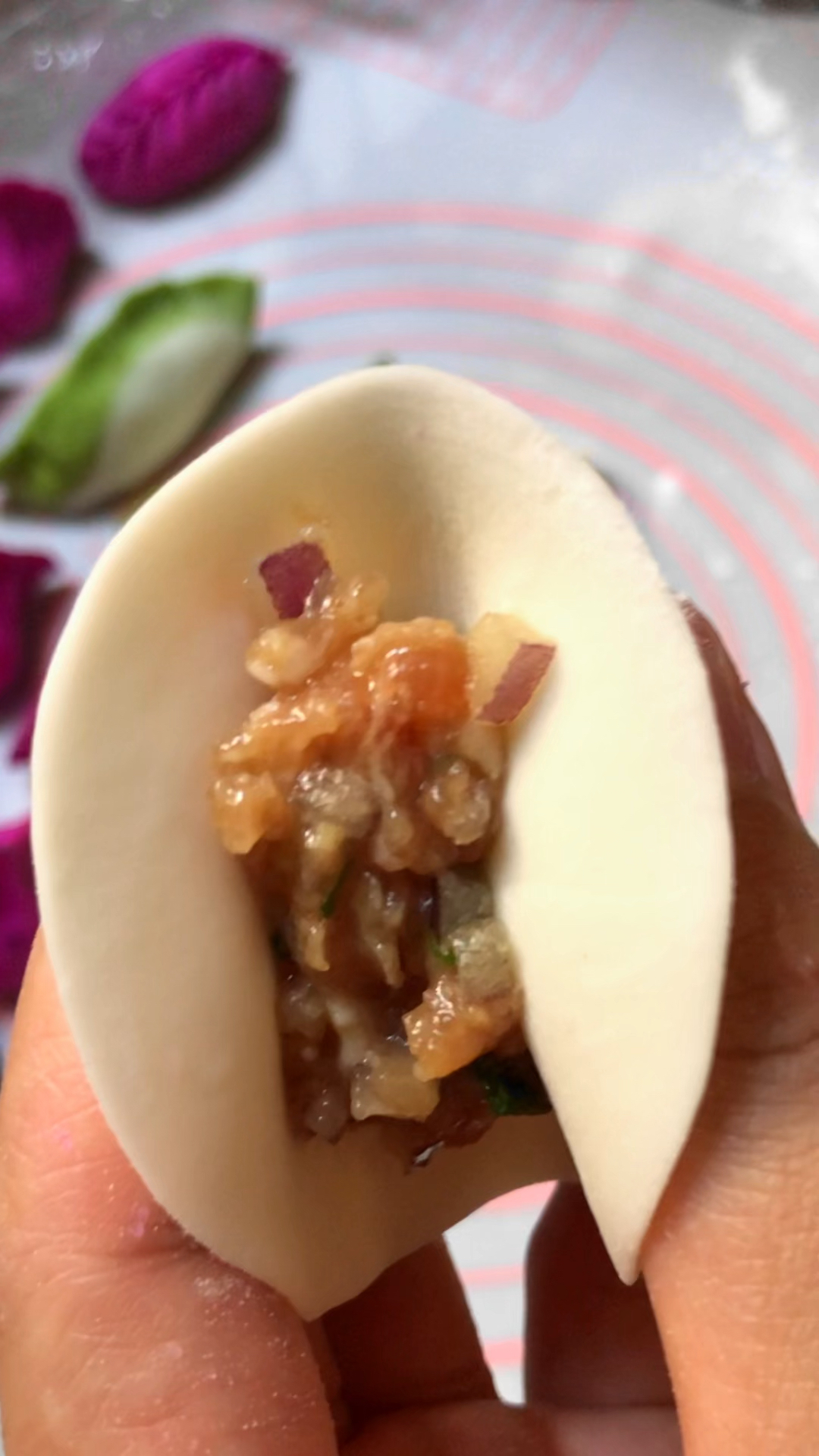 麦穗饺子慢动作手法视频,一看就会