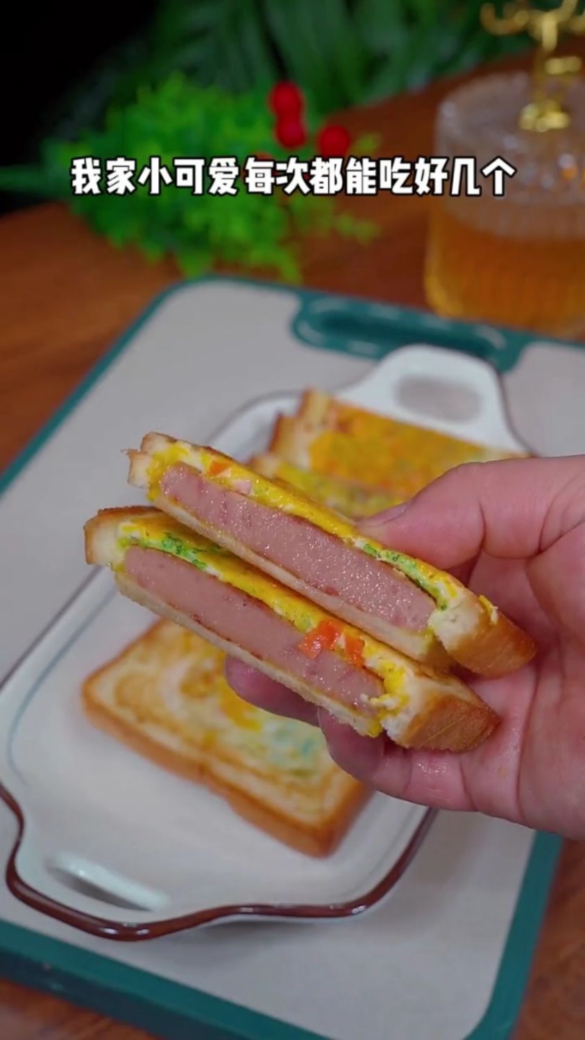 鸡蛋三明治的家常做法