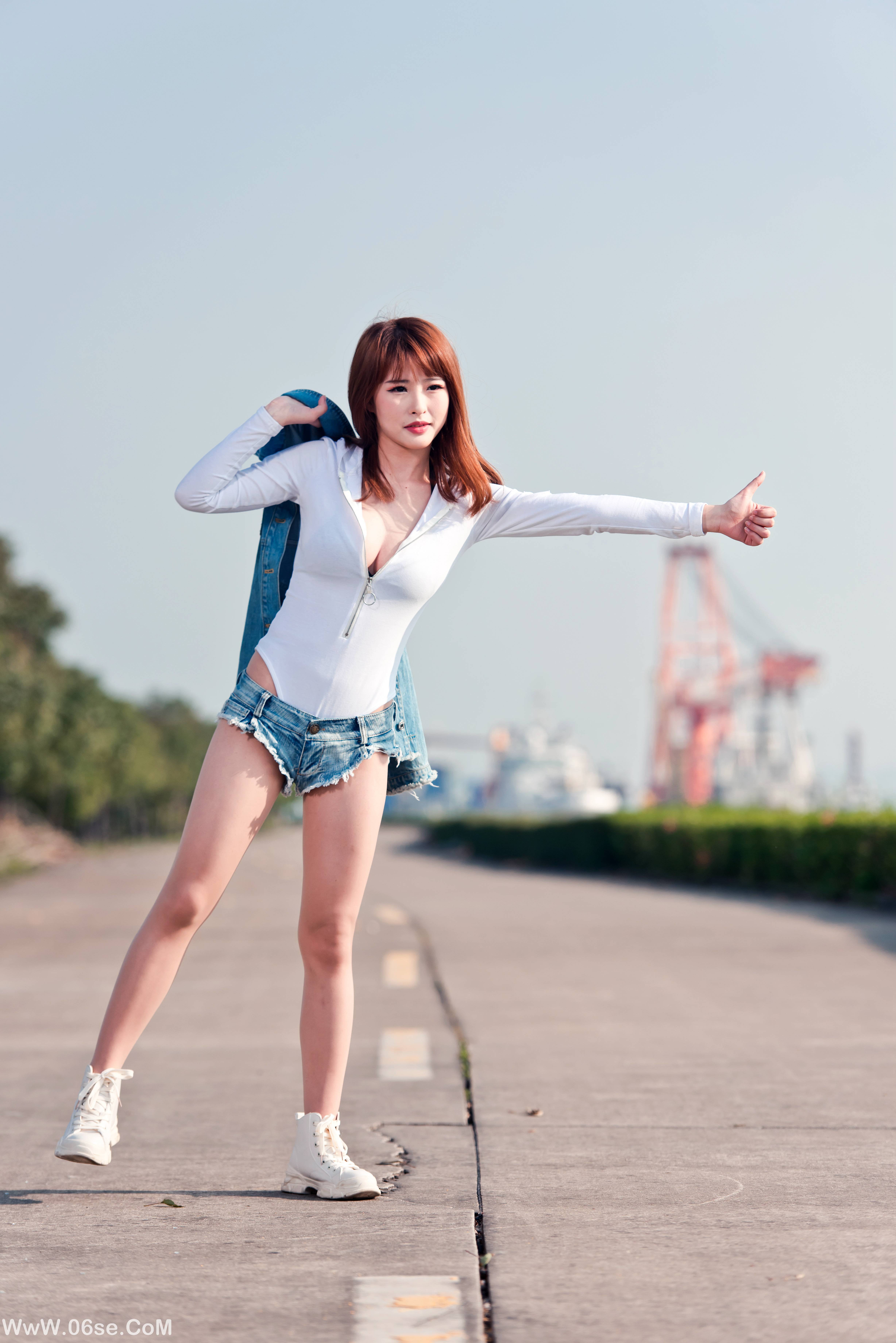 图片[348]-清水由乃 NO.003 御风街拍 轻水海鸥岛RS牛仔街拍 [413P2.81G]-六色网