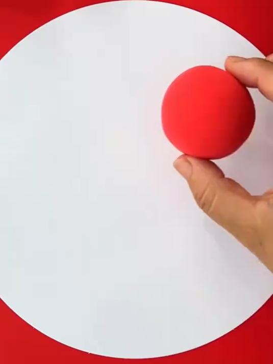 国庆节快到了,用超轻粘土,做一副简单又漂亮的主题画