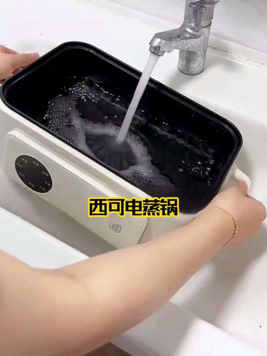 西可电蒸锅,智能定时,蒸出美味新高度!