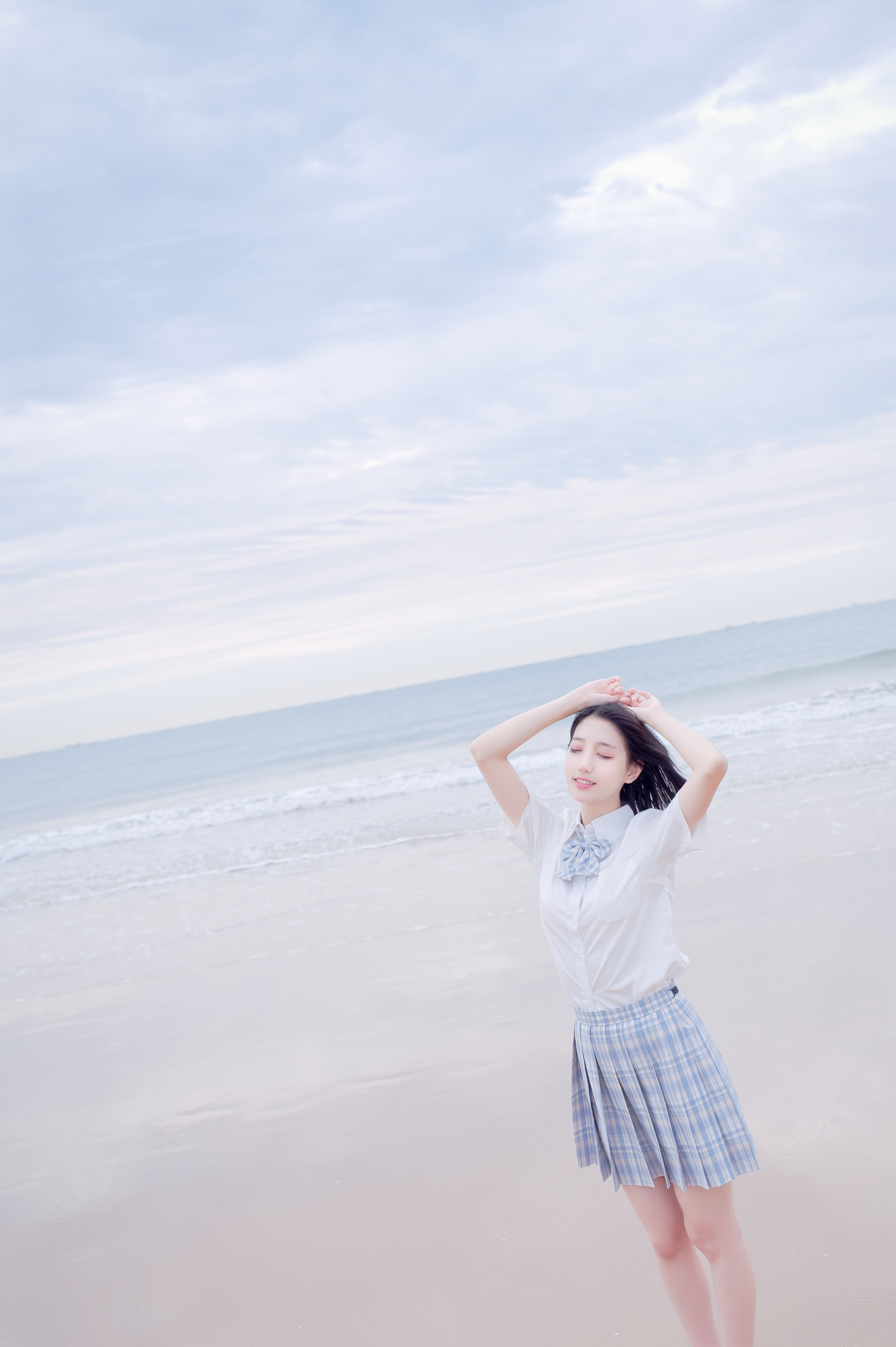 图片[18]-周叽是可爱兔兔 NO.020 海边jk[[35P252M]-六色网
