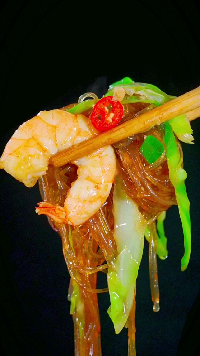 家常虾仁粉丝煲